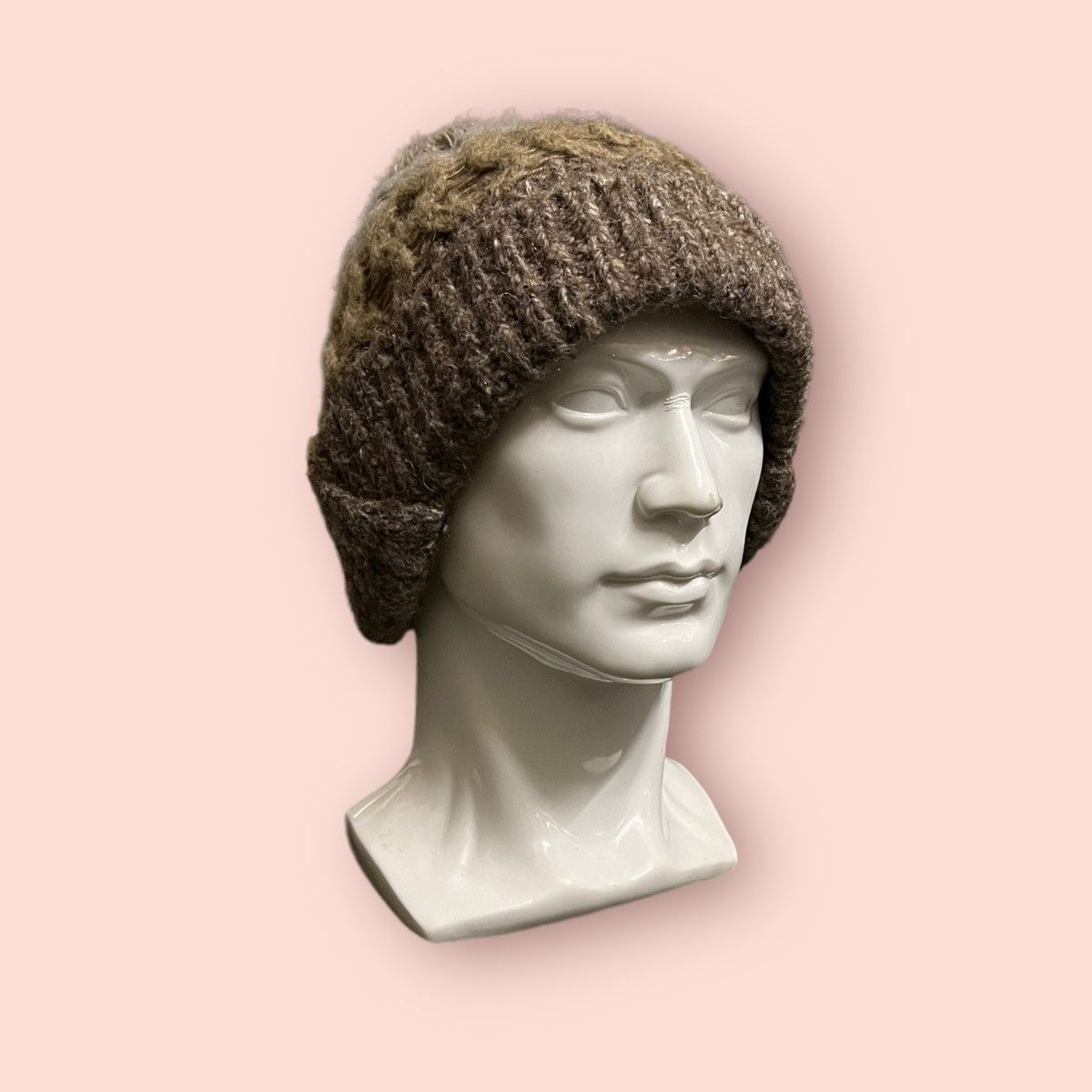 Other VINTAGE JAPAN CABLE KNITTED BEANIE VIVIENNE STYLE DESIGN Size ONE SIZE - 8 Thumbnail