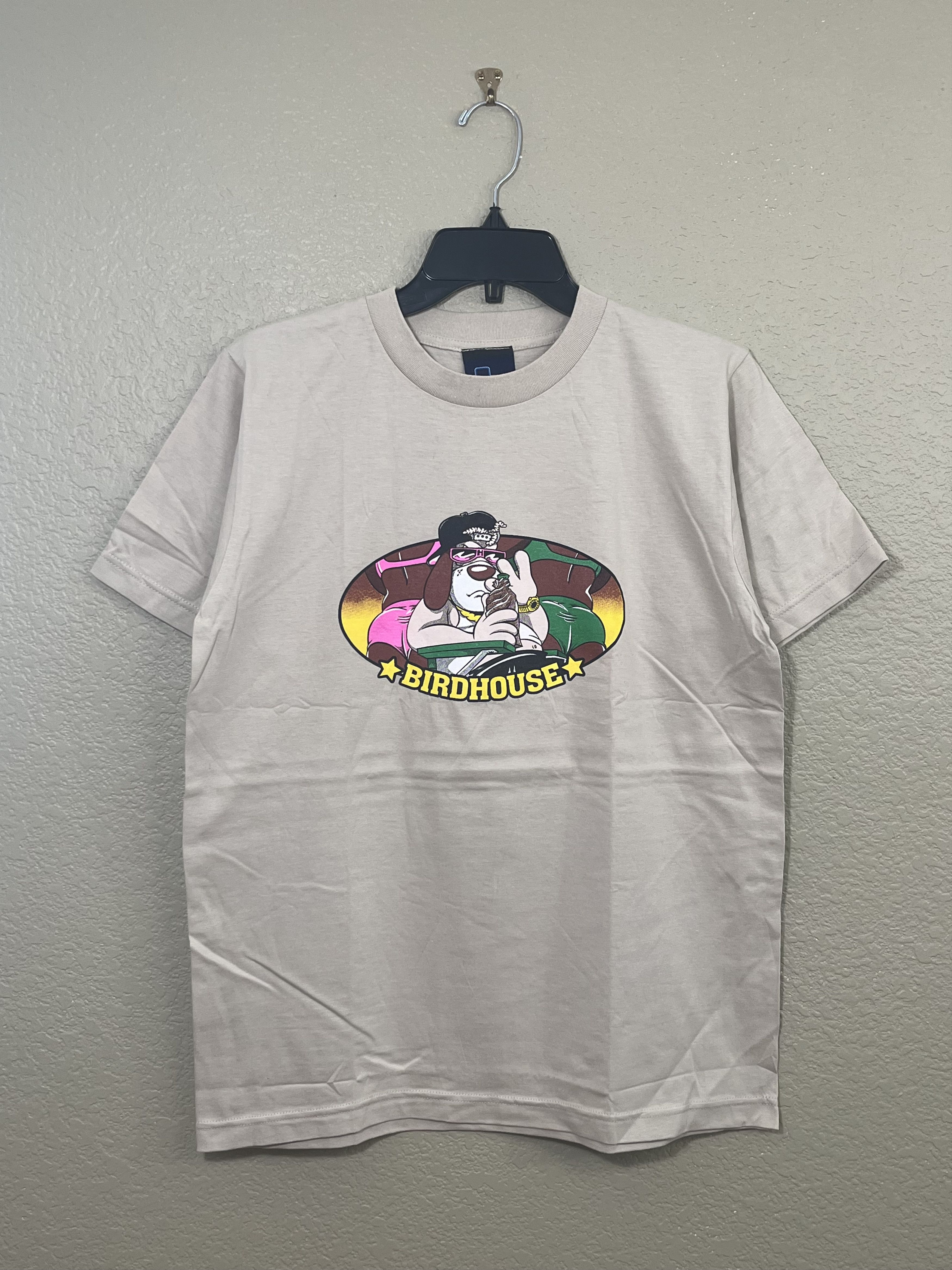 Vintage birdhouse skateboard t-shirt Willy Santos Pimpin