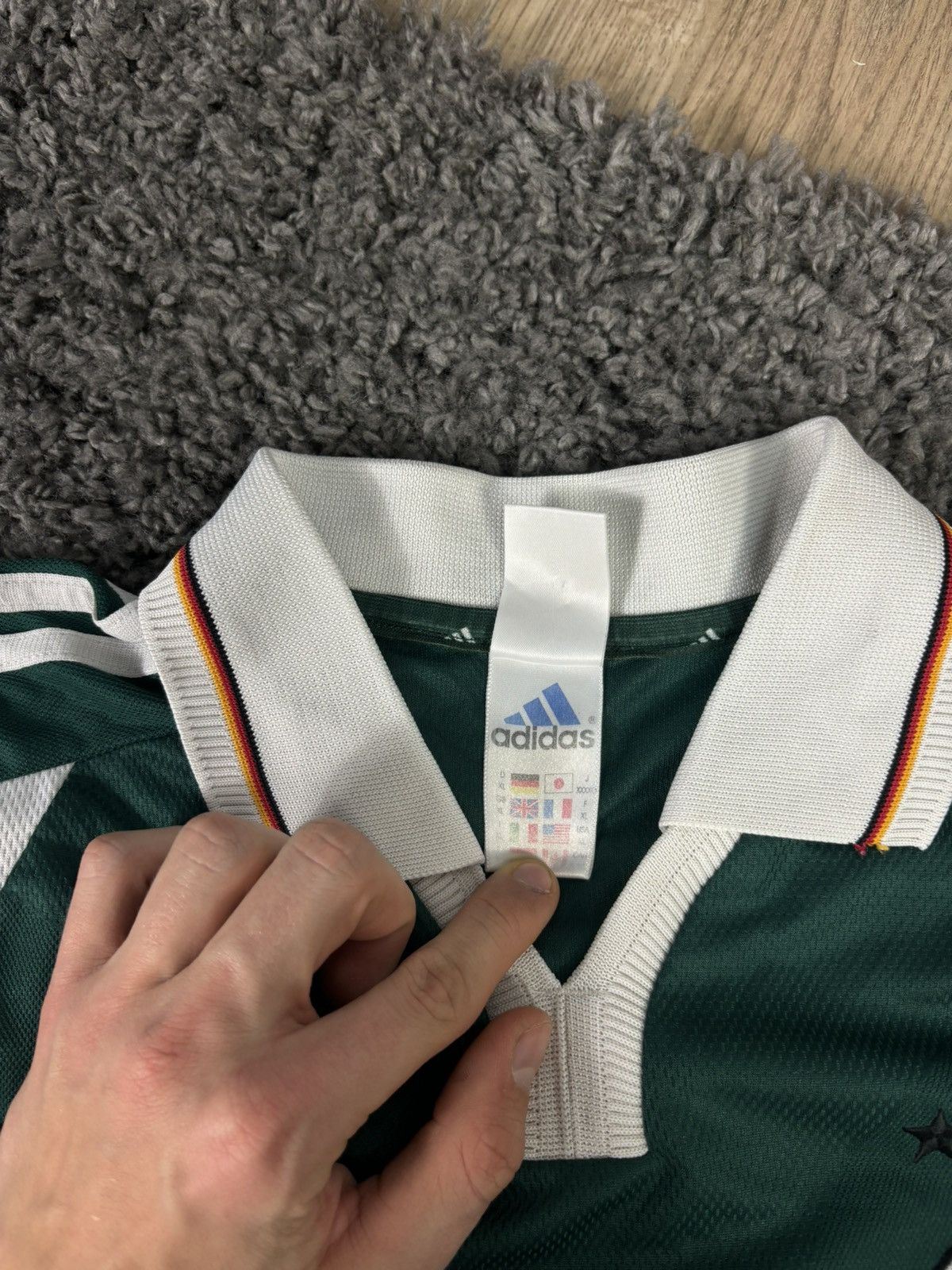 Adidas × Vintage Vintage Germany Adidas 2000/02 Jersey Away Football Shirt Size US XL / EU 56 / 4 - 8 Thumbnail