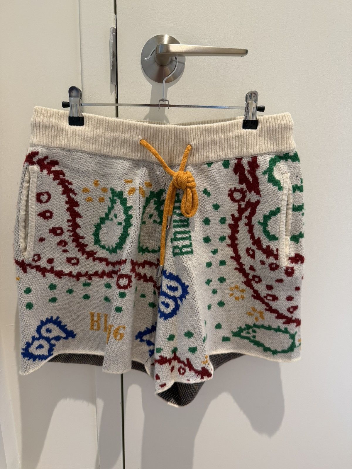 Rhude Rhude Summer Wool / Cashmere Shorts Size US 34 / EU 50 - 1 Thumbnail