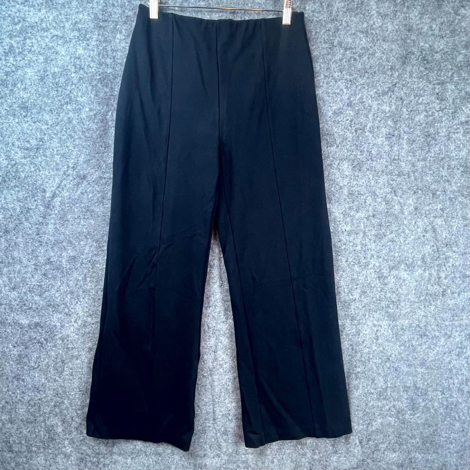 & Other Stories Paris Atelier & Other Stories Pants Womens 10 Black Wide Leg Size 32" / US 10 / IT 46 - 1 Thumbnail