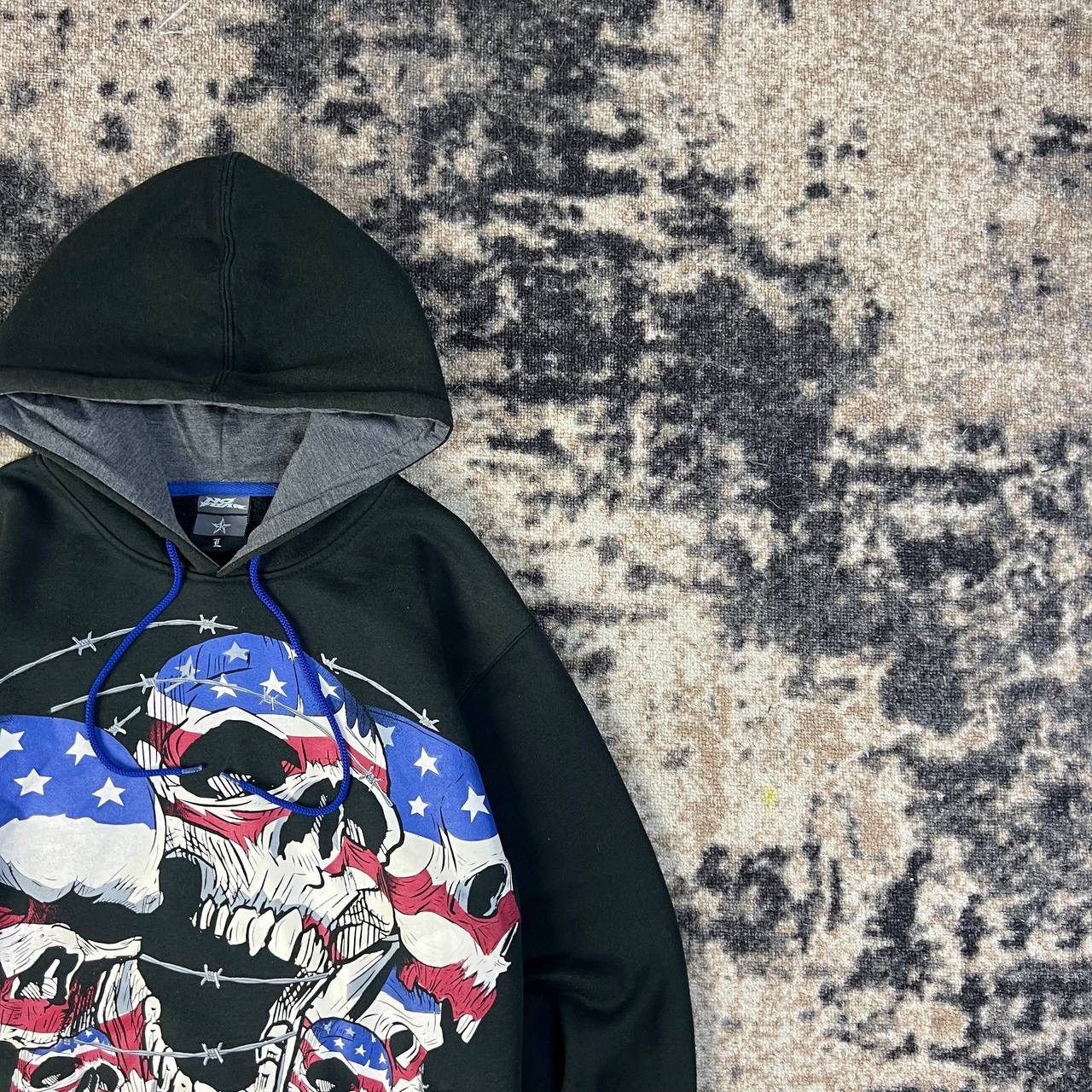No Fear No Fear Big Skulls Logo Vintage Y2K Hoodie Affliction Style Size US L / EU 52-54 / 3 - 2 Thumbnail