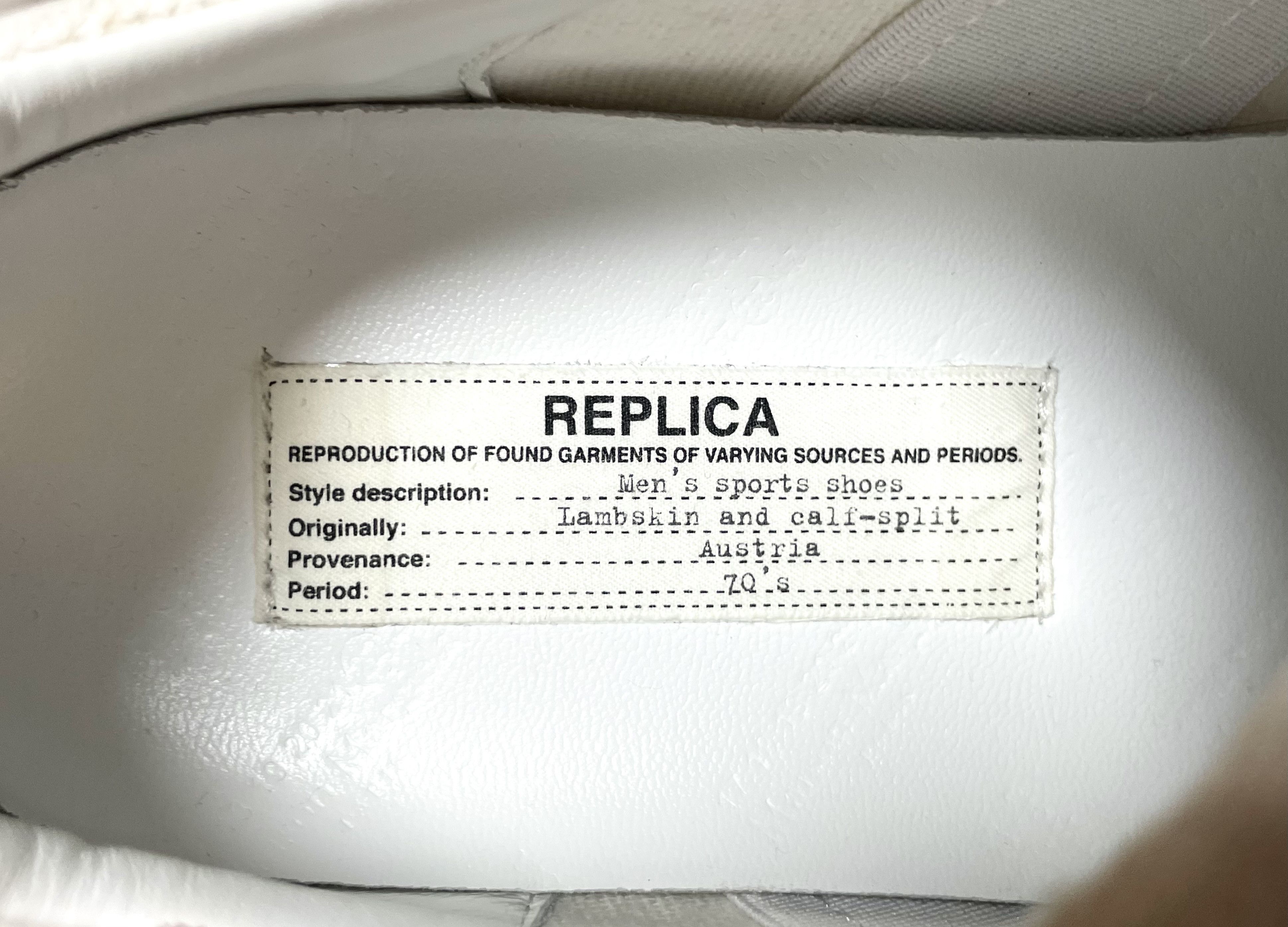 Maison Margiela Maison Margiela GAT (Paint Splatter Canvas) Size US 9 / EU 42 - 12 Thumbnail