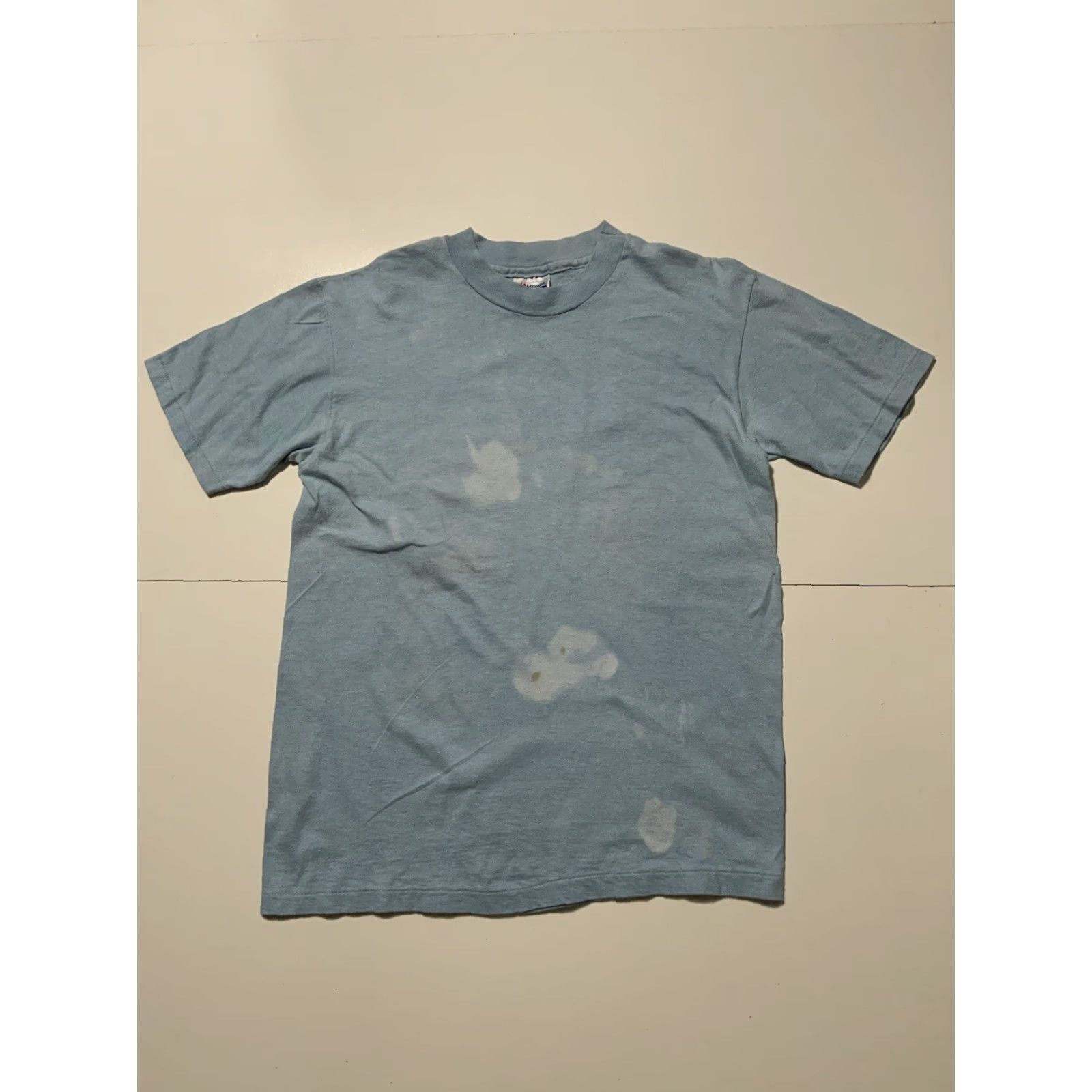 Hanes VINTAGE Hanes Beefy T Standard Paint Brands Distribution Single Stitch T-Shirt M Mens Shirts Size US M / EU 48-50 / 2 - 2 Thumbnail
