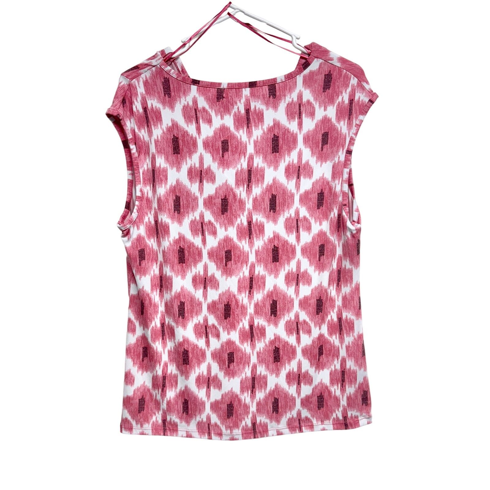 Michael Kors Michael Michael Kors Sleeveless Pink & White Top Size Large Size L / US 10 / IT 46 - 3 Thumbnail