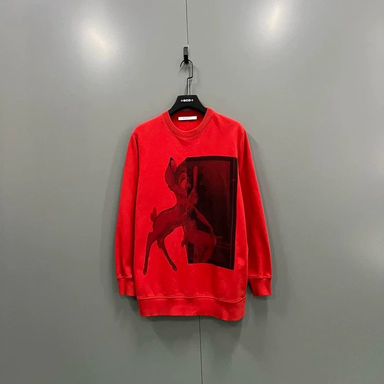 Givenchy Givenchy Red Deer Sweatshirt Size US XS / EU 42 / 0 - 1 Thumbnail