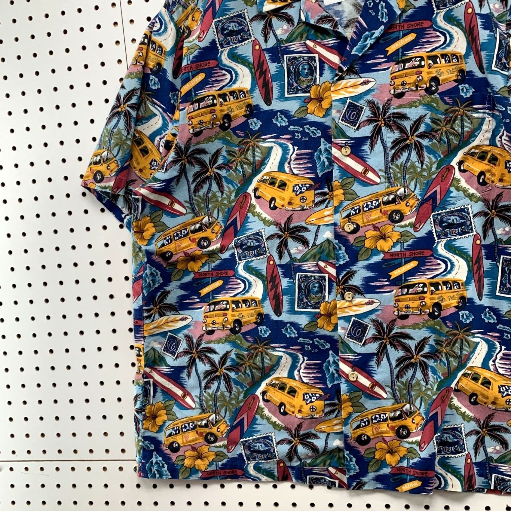 Vintage VINTAGE RJC Hawaiian Shirt Mens XL Surf Board Beach All Over Graphic USA Shirt XS? Size US XL / EU 56 / 4 - 5 Thumbnail