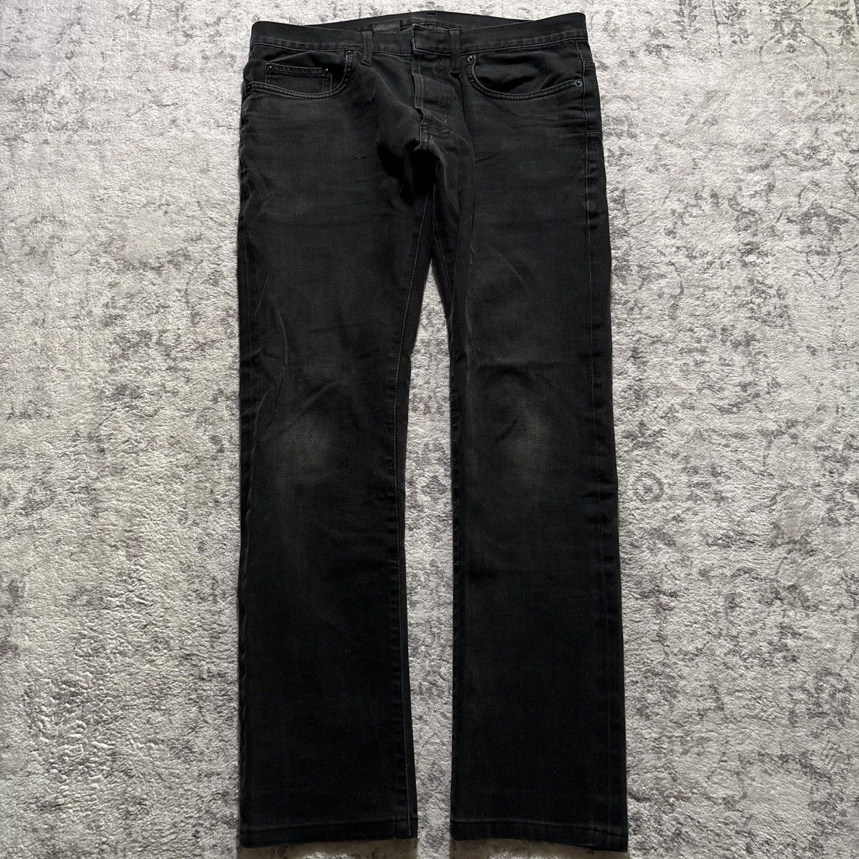 Dior × Hedi Slimane Dior Homme AW08 Stone Wash Skinny Jeans Grey