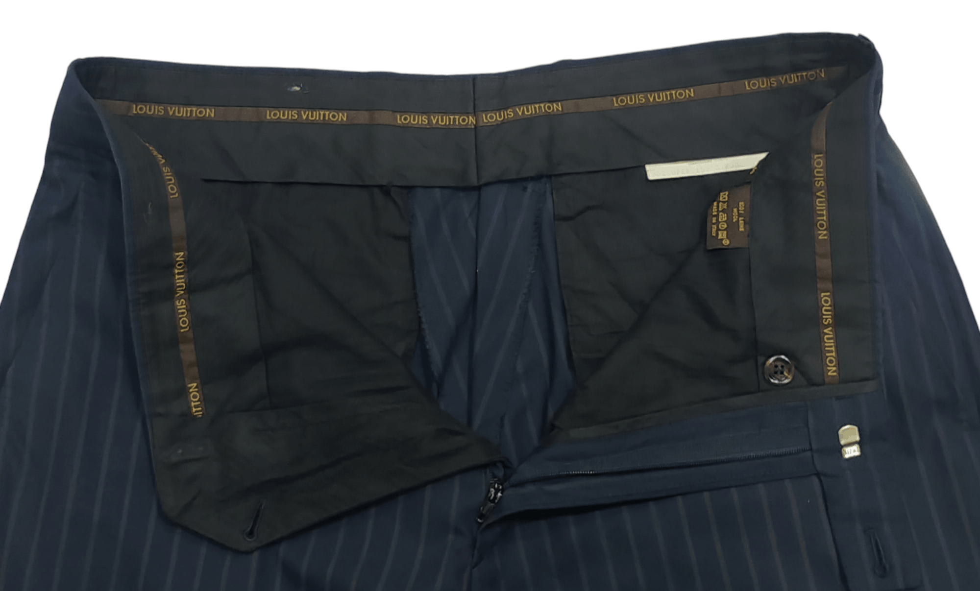 Louis Vuitton × Vintage 🔥 VINTAGE LOUIS VUITTON CASUAL STRIPED MAN PANTS Size US 32 / EU 48 - 3 Thumbnail