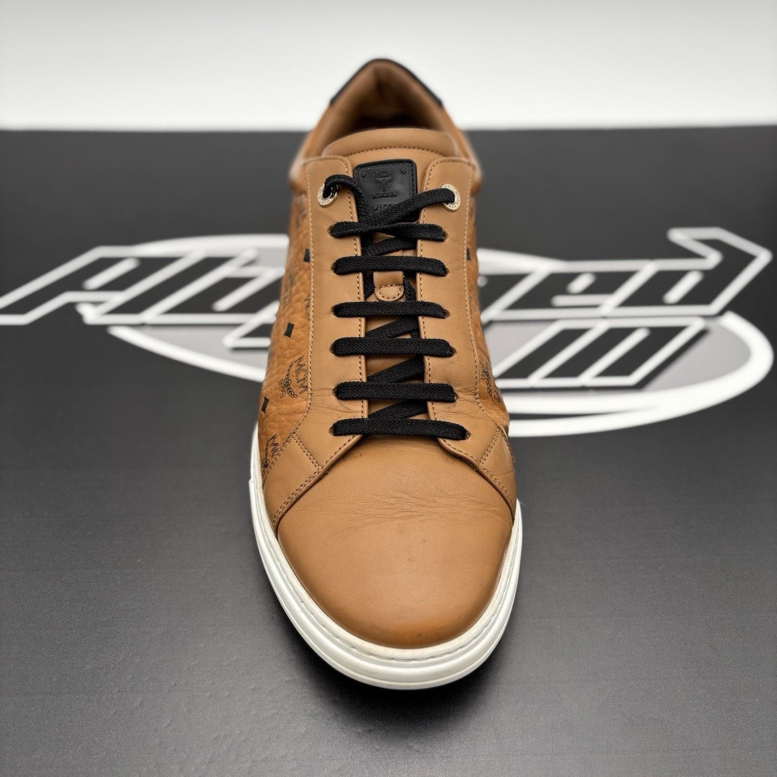 MCM MCM Terrain monogram-print sneakers | GOOD CONDITION! Size US 12 / EU 45 - 5 Thumbnail