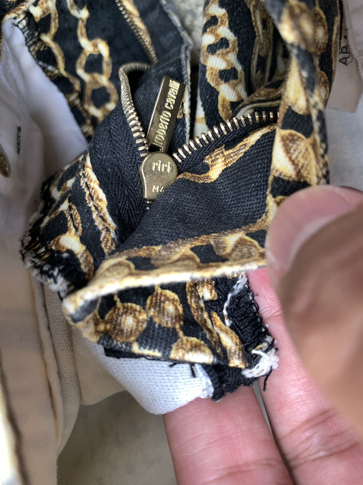Roberto Cavalli Roberto Cavalli Gold Chain Size US 30 / EU 46 - 7 Thumbnail