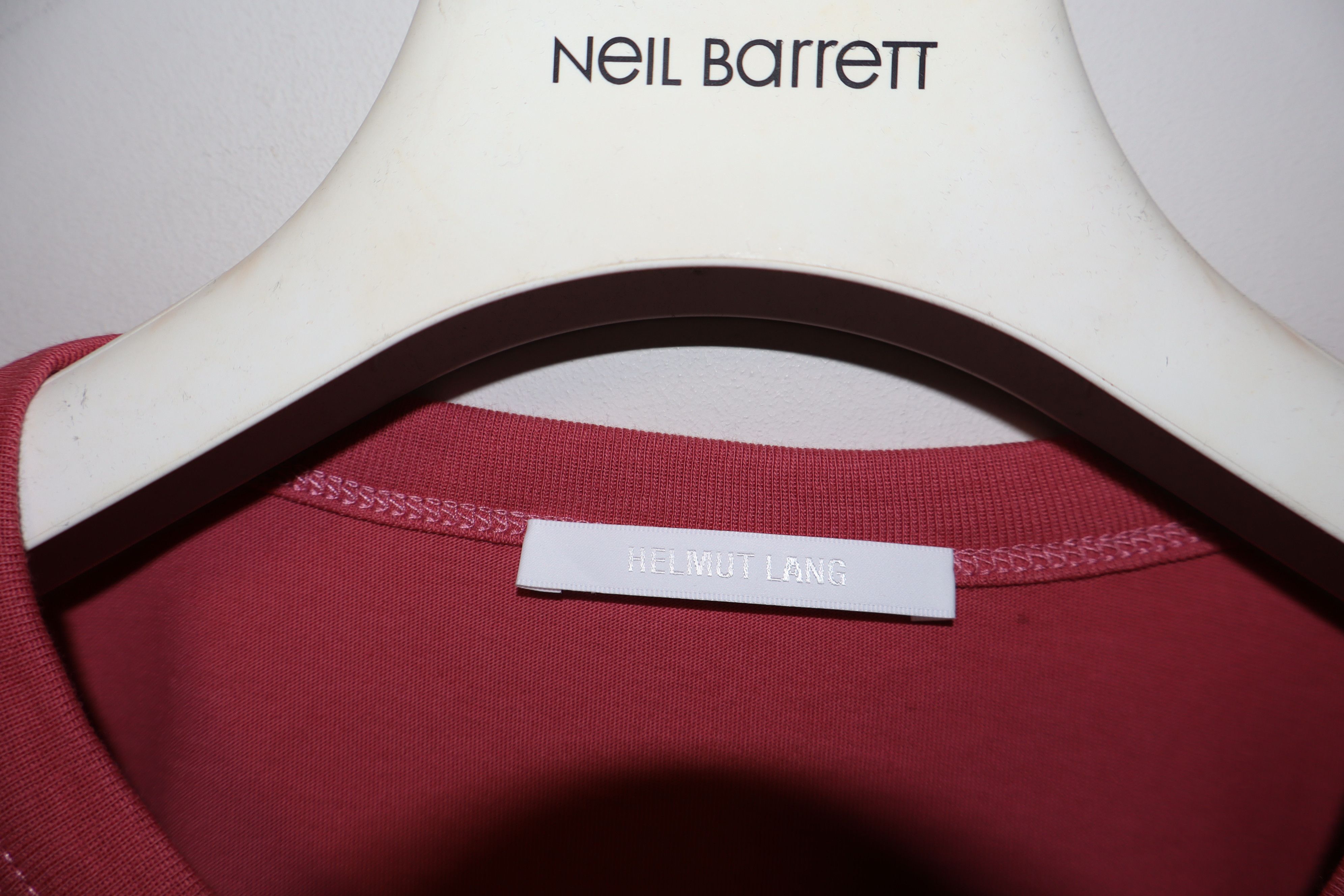 Helmut Lang Embroidered logo t-shirt Size US M / EU 48-50 / 2 - 2 Thumbnail