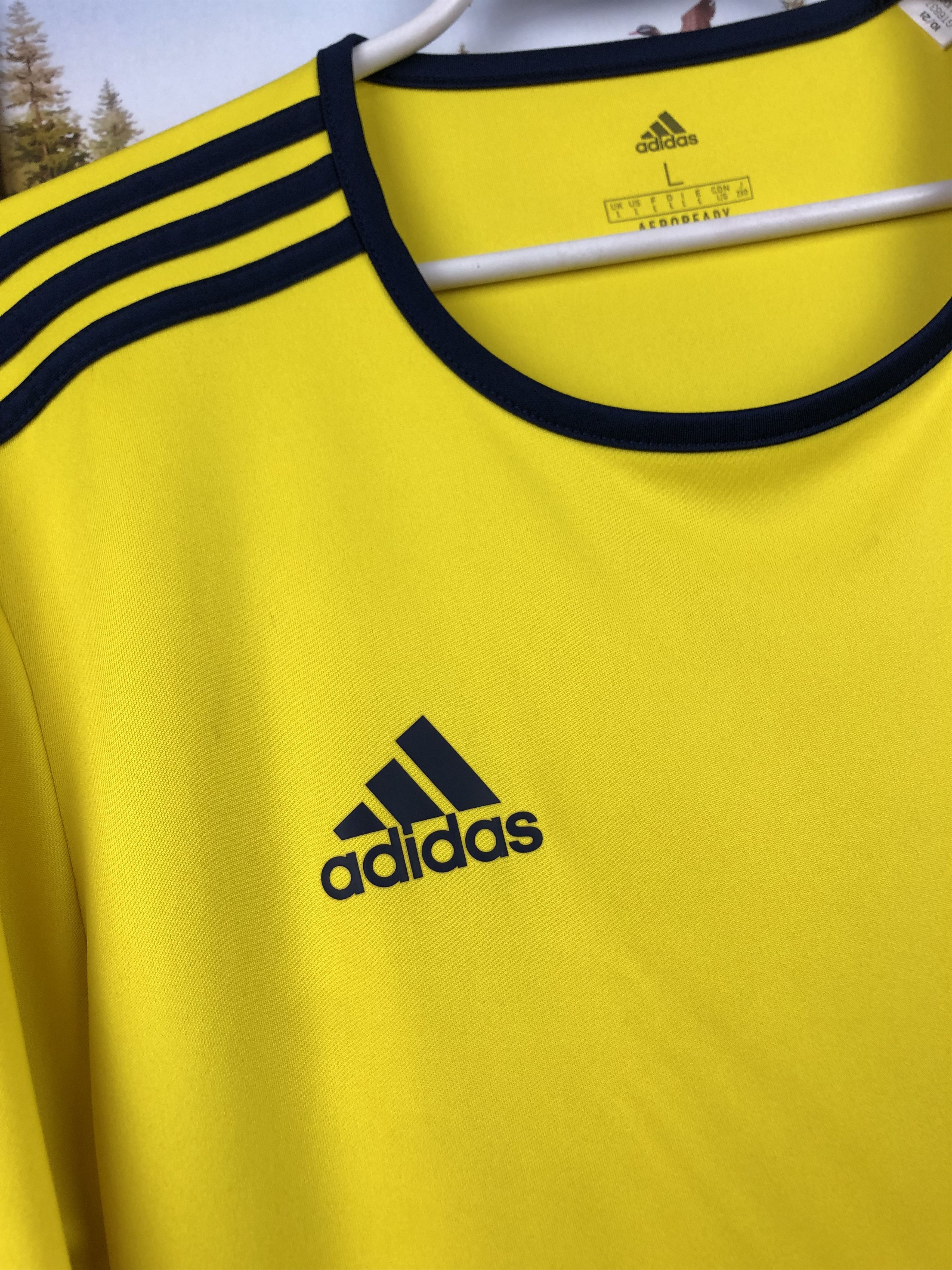 Adidas Sweden Home football shirt 2021 Football Adidas Jersey Size US L / EU 52-54 / 3 - 6 Thumbnail