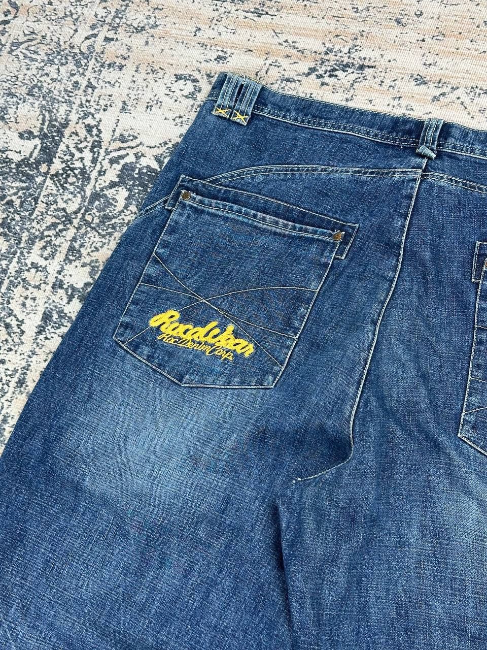 Rocawear × Vintage Vintage Y2K Rocawear Double Knee Rap Jeans Baggy Size US 40 / EU 56 - 16 Thumbnail