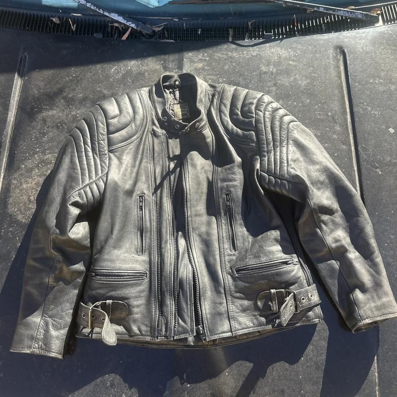 Schott Echtes Leder Leather Jacket Size US XXL / EU 58 / 5 - 3 Thumbnail