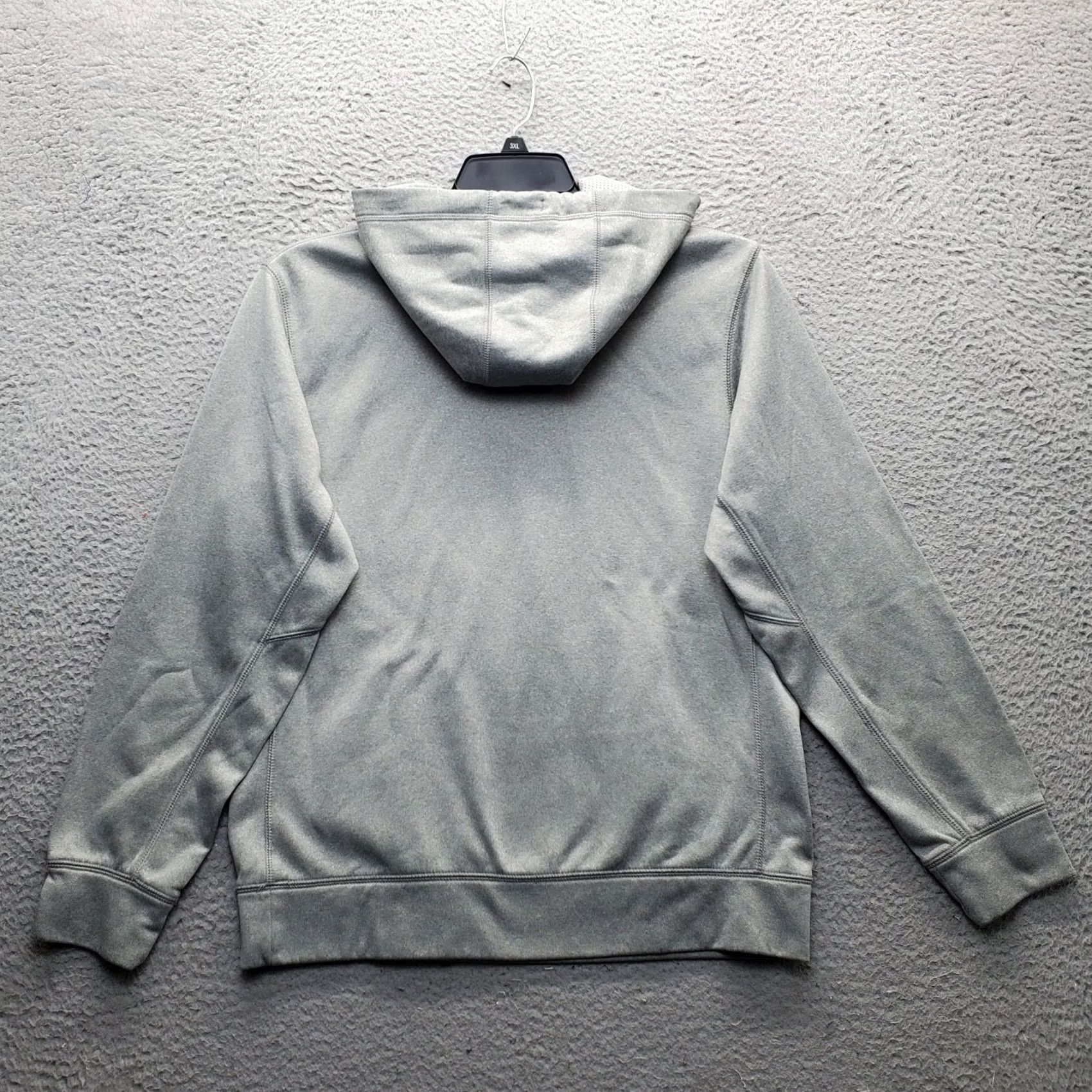 Nike Nike Training Hoodie Mens S Gray Therma Fit Spell-Out Drawstring Hoodie Size US S / EU 44-46 / 1 - 2 Thumbnail