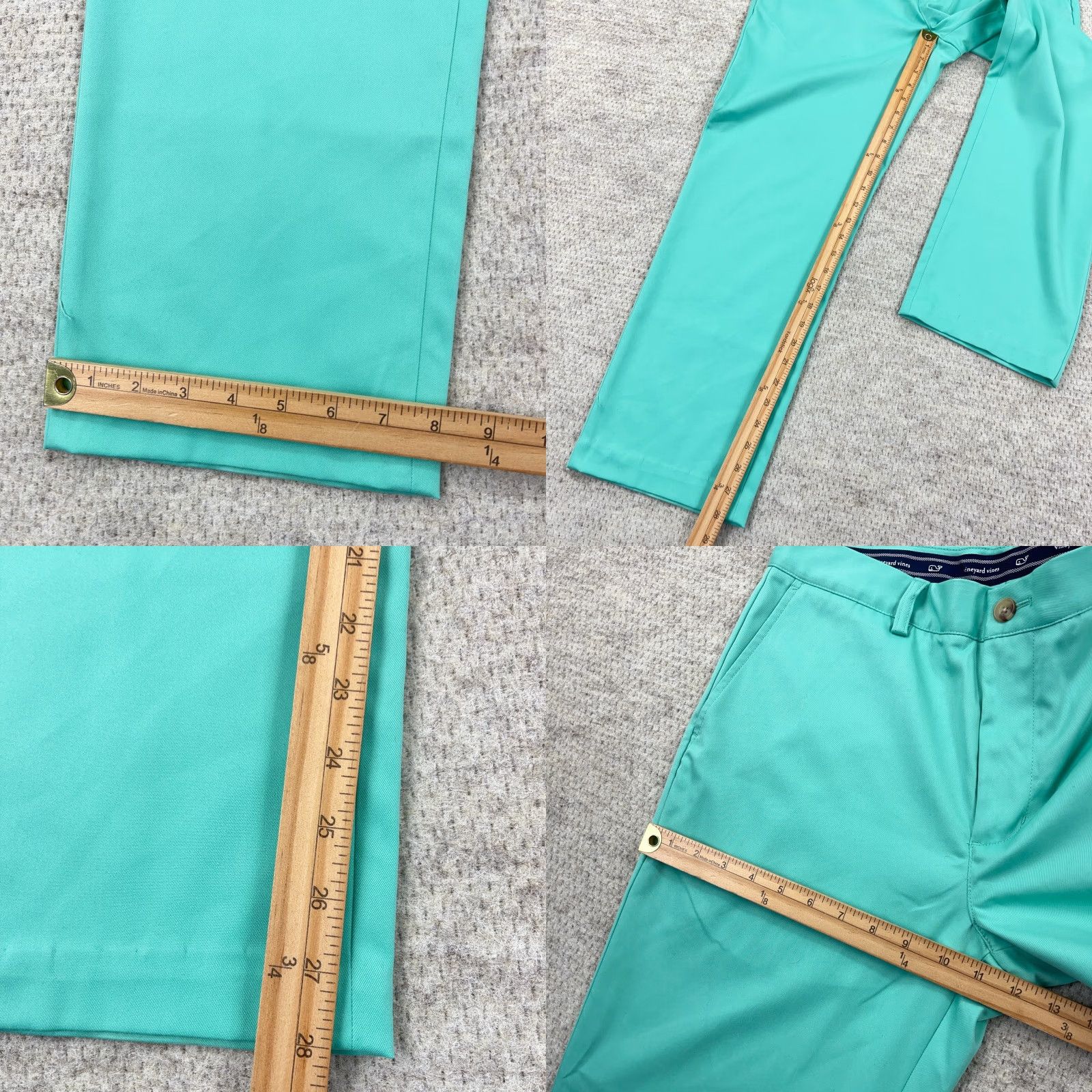Vineyard Vines Vineyard Vines Pants Men 34 Blue Chino Regular Flat Front 5-Pocket Preppy Size US 34 / EU 50 - 8 Thumbnail