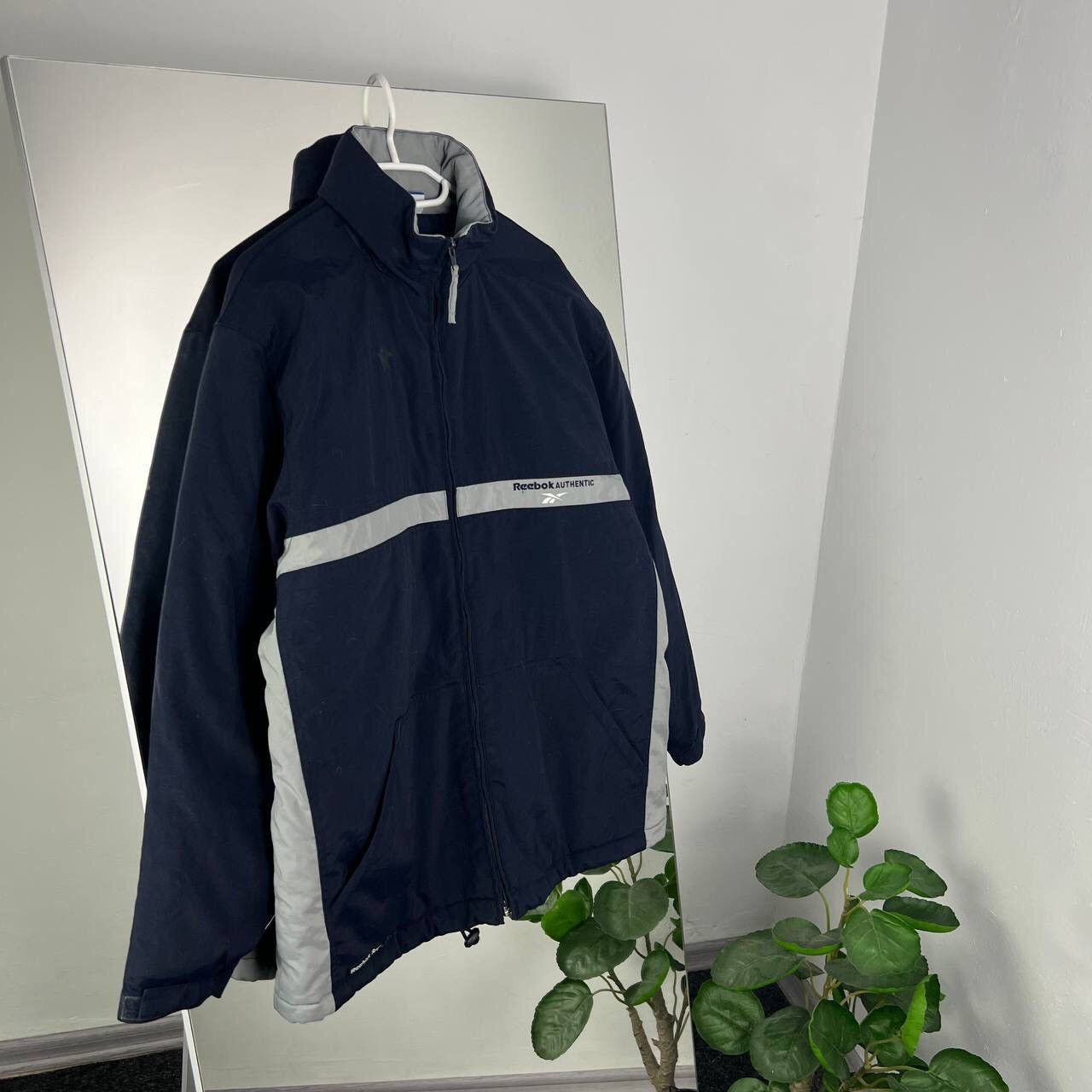 Reebok Reebok Vintage 90s Retro Zip Jacket Y2K Style Baggy Fit Size US L / EU 52-54 / 3 - 2 Thumbnail