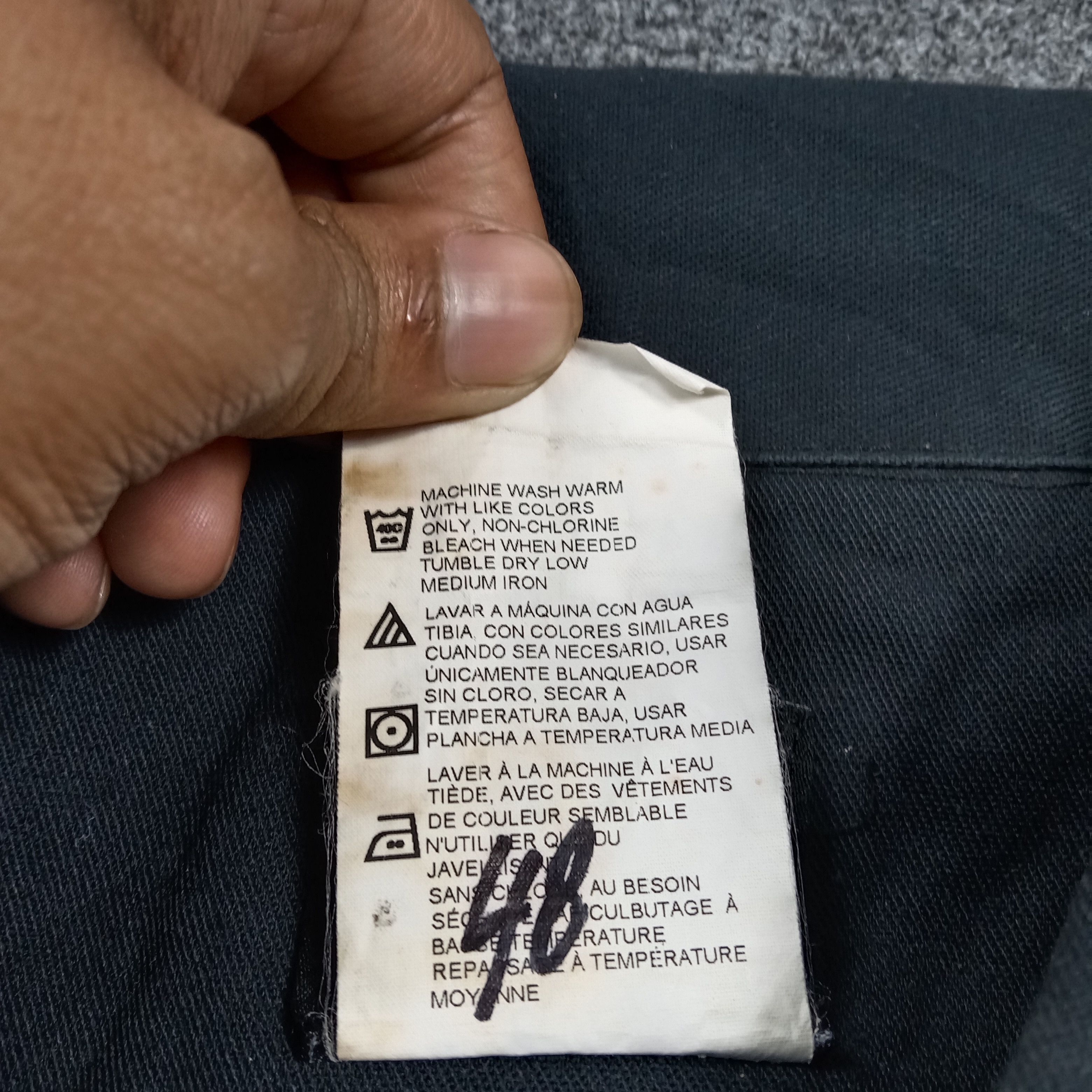 Dickies Dickies Skull Logo Workwear Coverall Jacket C277N20 Size US L / EU 52-54 / 3 - 12 Thumbnail