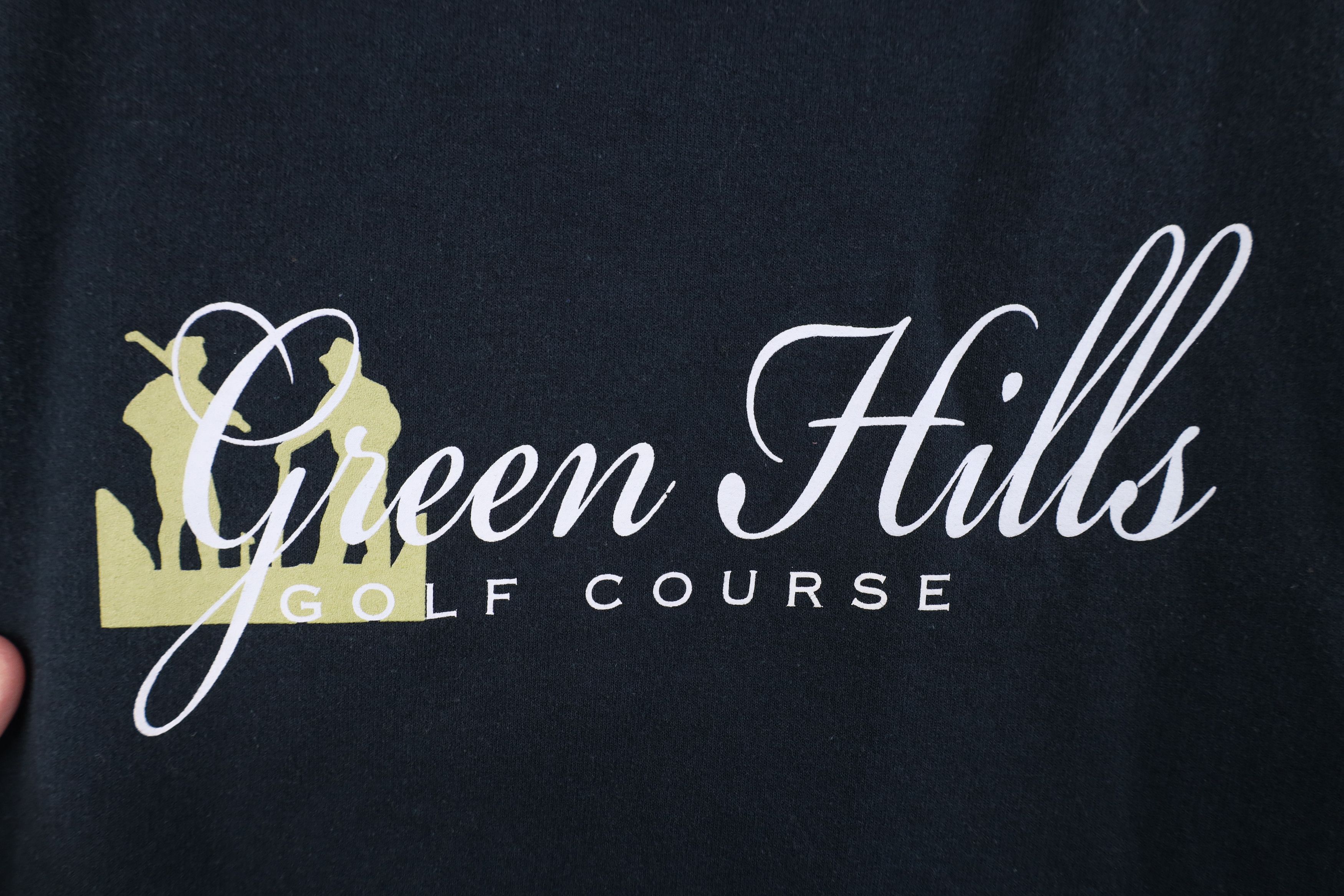 Vintage Vintage 90s Y2K Green Hills Golf Course Crewneck Sweatshirt Size US L / EU 52-54 / 3 - 4 Thumbnail