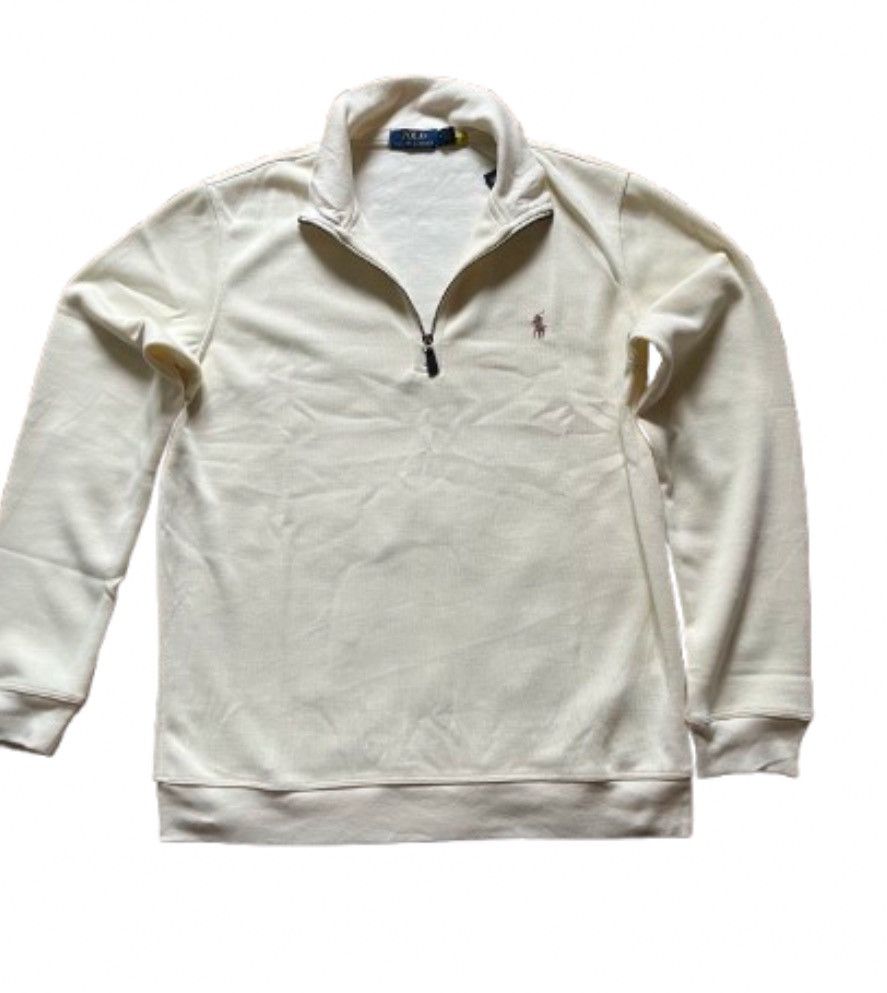Polo Ralph Lauren Polo Ralph Lauren – Beige, col zippé Size US M / EU 48-50 / 2 - 1 Thumbnail
