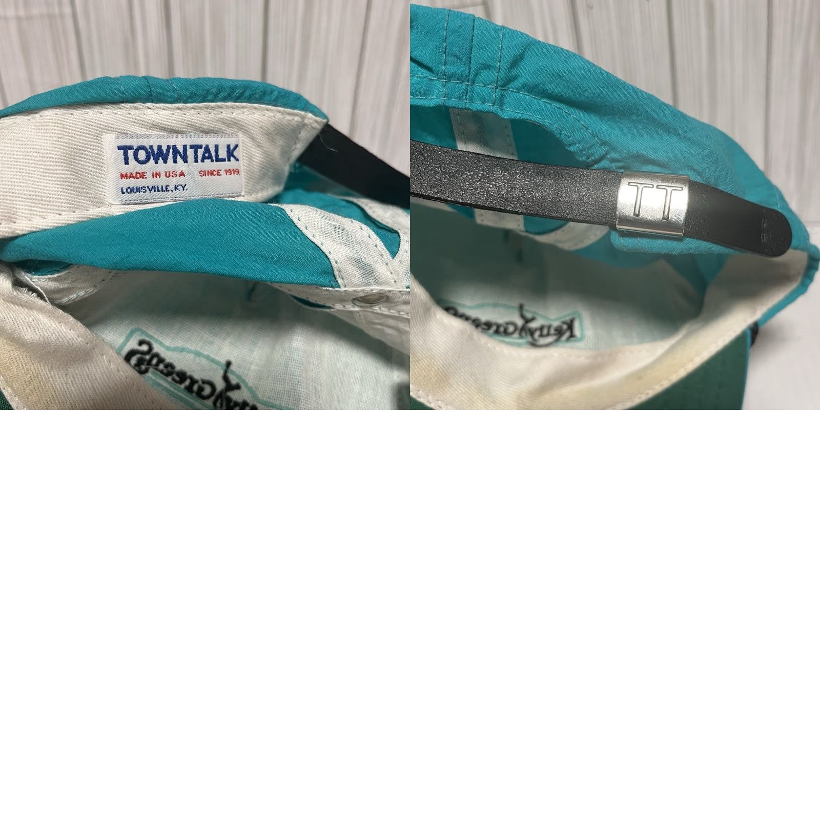 Roper VINTAGE Towntalk Golf Hat Cap - Hat, Adult Men, One Size, Green, 90s Dad Outdoors USA Tailored Strap Back Rope Town Talk Golf Hat Size ONE SIZE - 8 Thumbnail