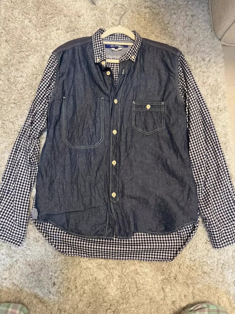 Junya Watanabe Junya watanabe Stitched shirt Size US M / EU 48-50 / 2 - 2 Thumbnail