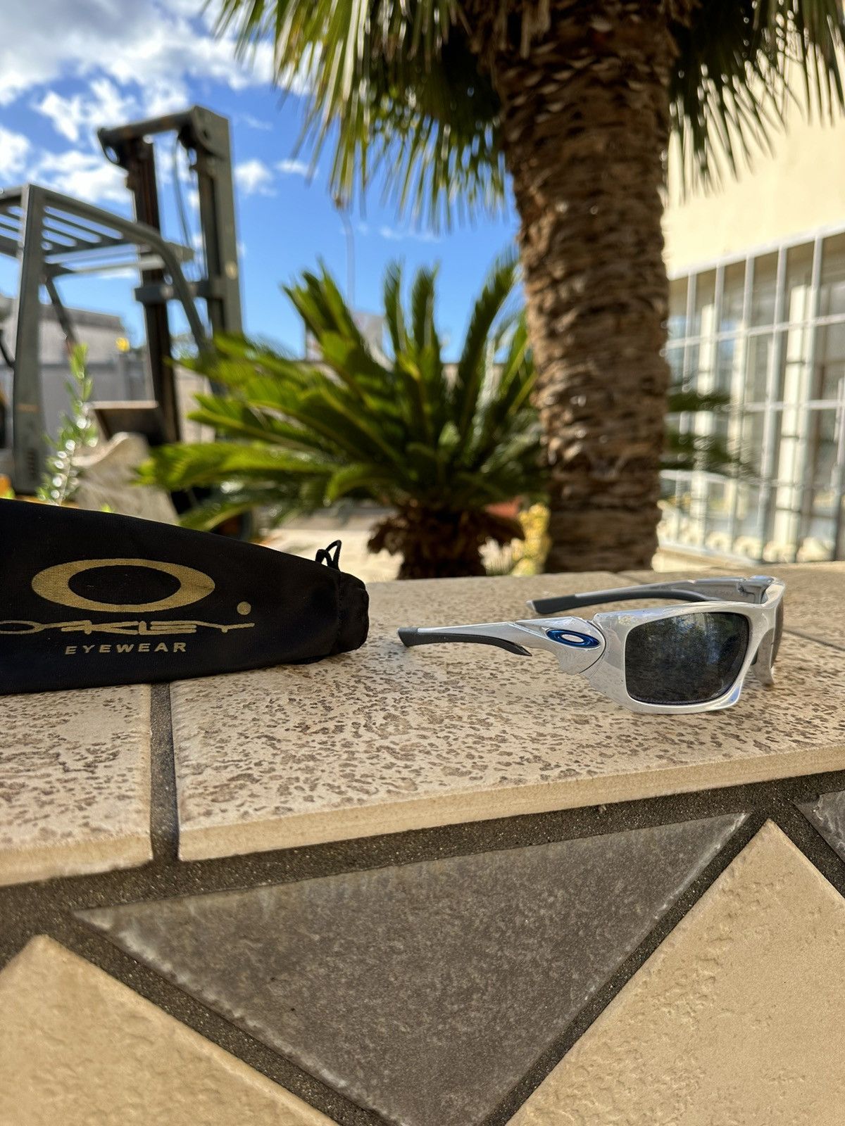 Oakley Oakley Sunglasses Scalpel Grey OO9095-07 Size ONE SIZE - 2 Thumbnail