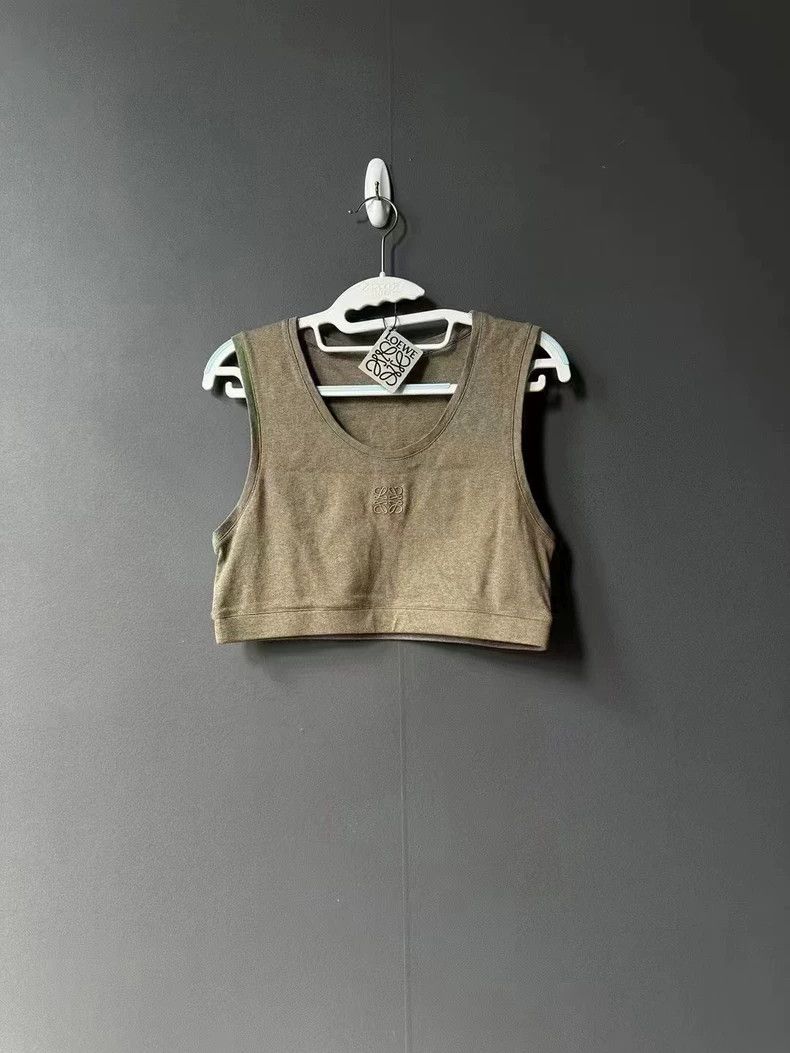 Loewe LOEWE Embroidered logo vest Size L / US 10 / IT 46 - 1 Thumbnail