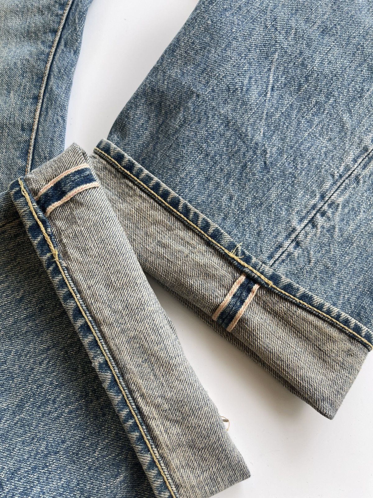 Japanese Brand Japanese Rocket Saddle Mudd Selvedge Jeans Size US 31 - 16 Thumbnail