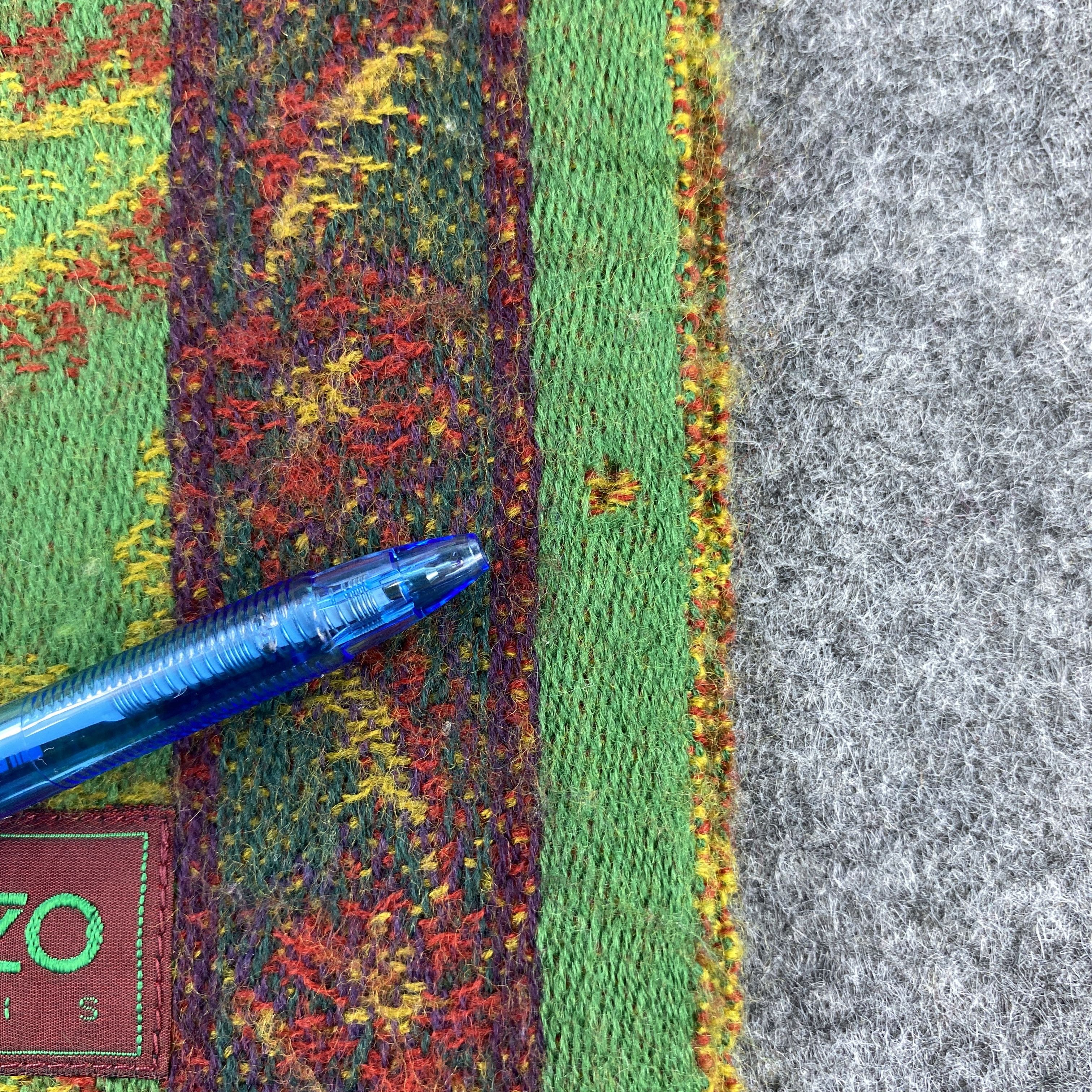 Kenzo × Vintage GF10382 Kenzo Scarf Neck Wear Muffler Size ONE SIZE - 4 Thumbnail