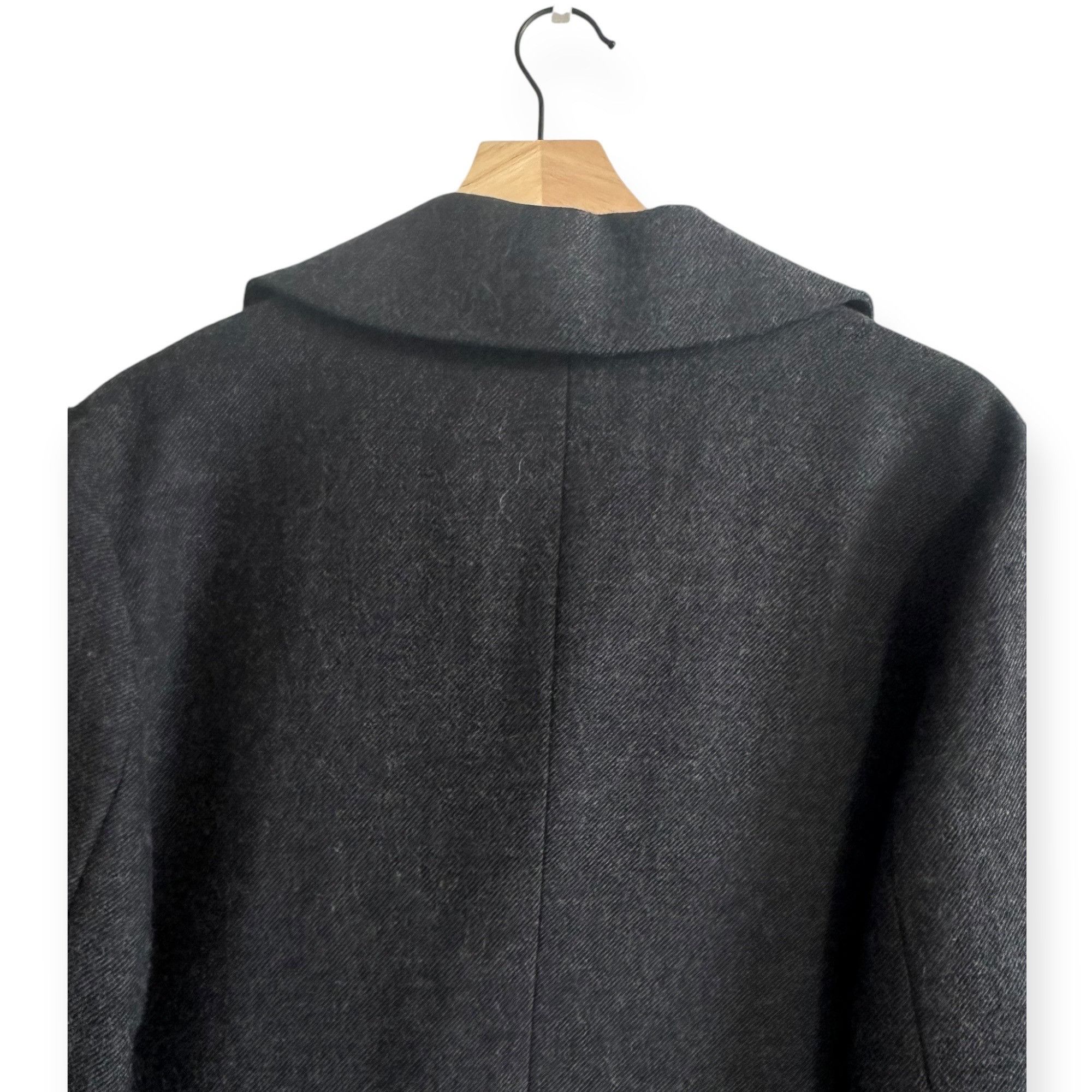 Marni Marni Gray Wool Double Breasted Coat IT44 Consuelo Era Overs Size M / US 6-8 / IT 42-44 - 14 Thumbnail