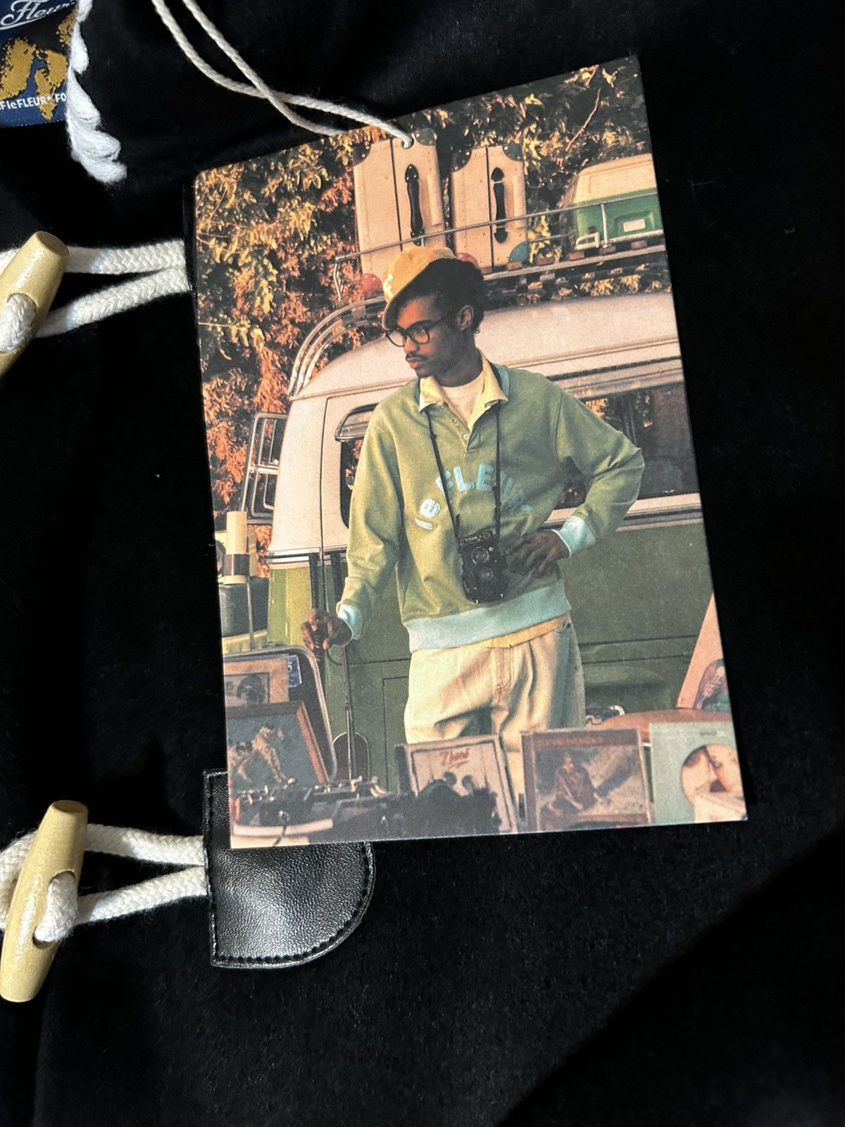 Golf le Fleur Golf Le Fleur Blanket Jacket Black Large Size US L / EU 52-54 / 3 - 4 Thumbnail