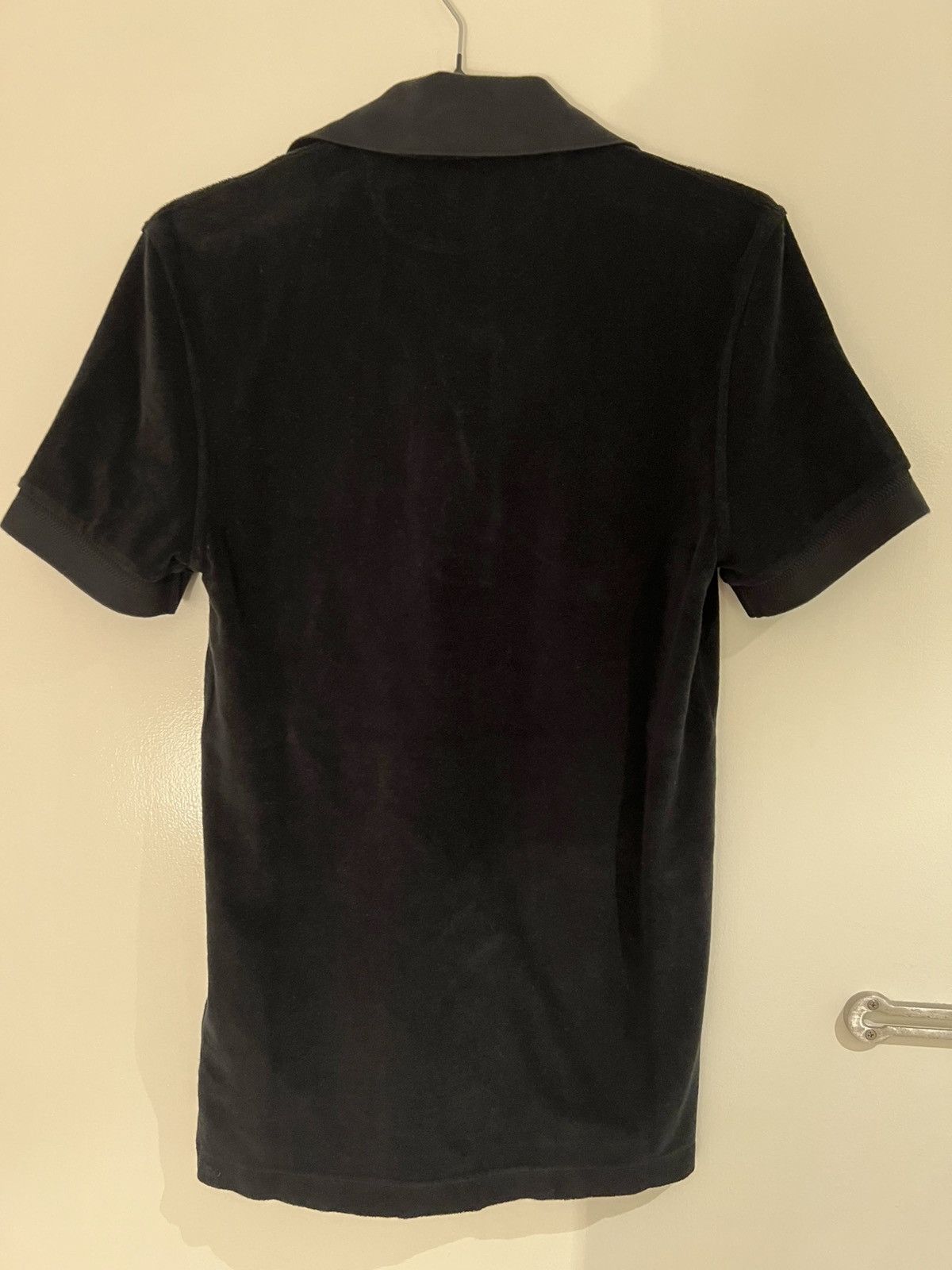 Tom Ford TOM FORD Cotton-Blend Terry Polo 44 Black Towelling Size US S / EU 44-46 / 1 - 9 Thumbnail