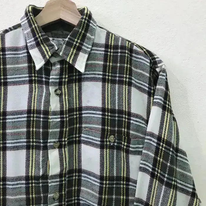 Japanese Brand Vintage Tass Finder Plaid Tartan Flannel Shirt Size US L / EU 52-54 / 3 - 3 Thumbnail