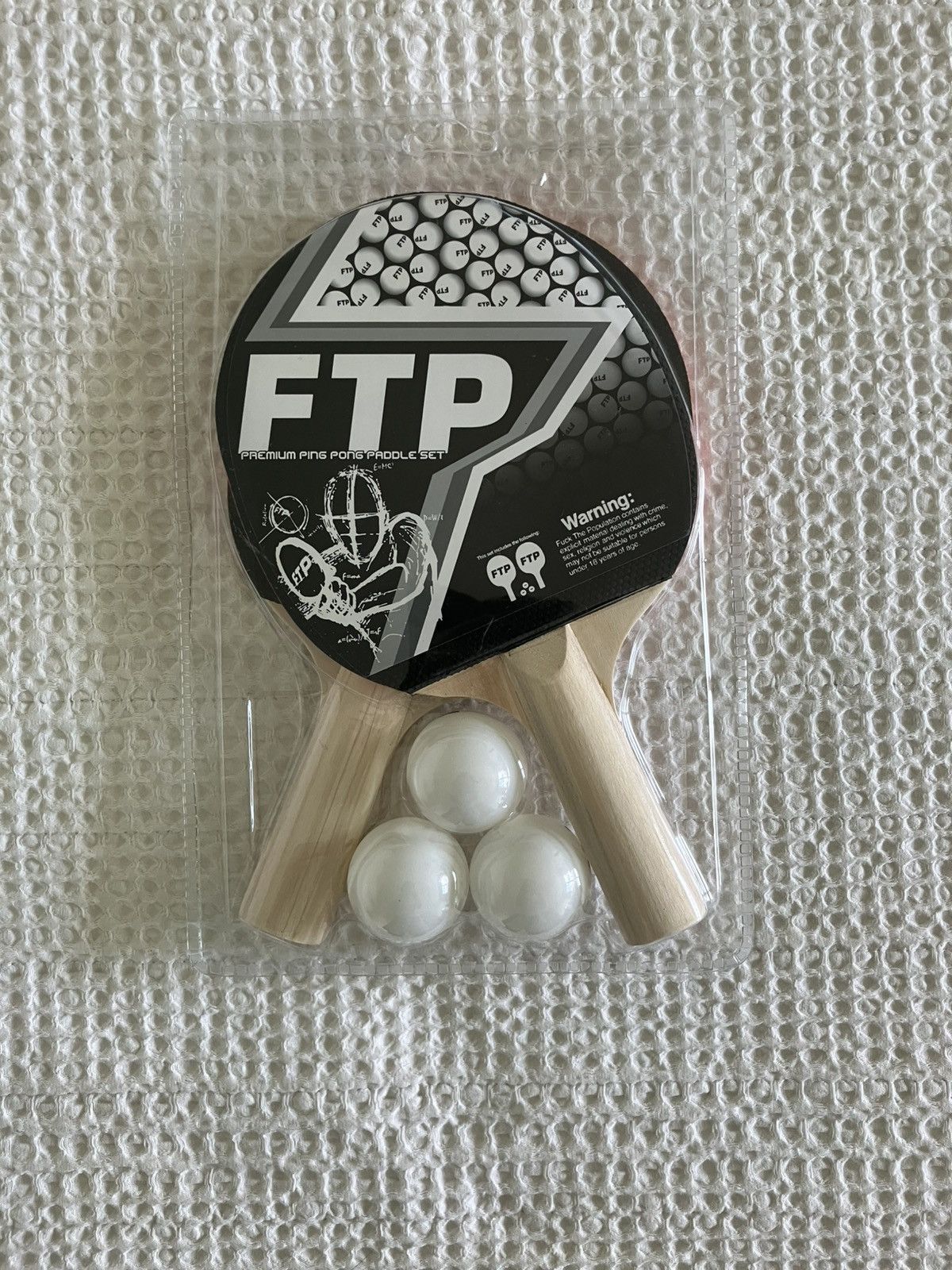 Fuck The Population FTP Ping Pong Set Size ONE SIZE - 1 Thumbnail