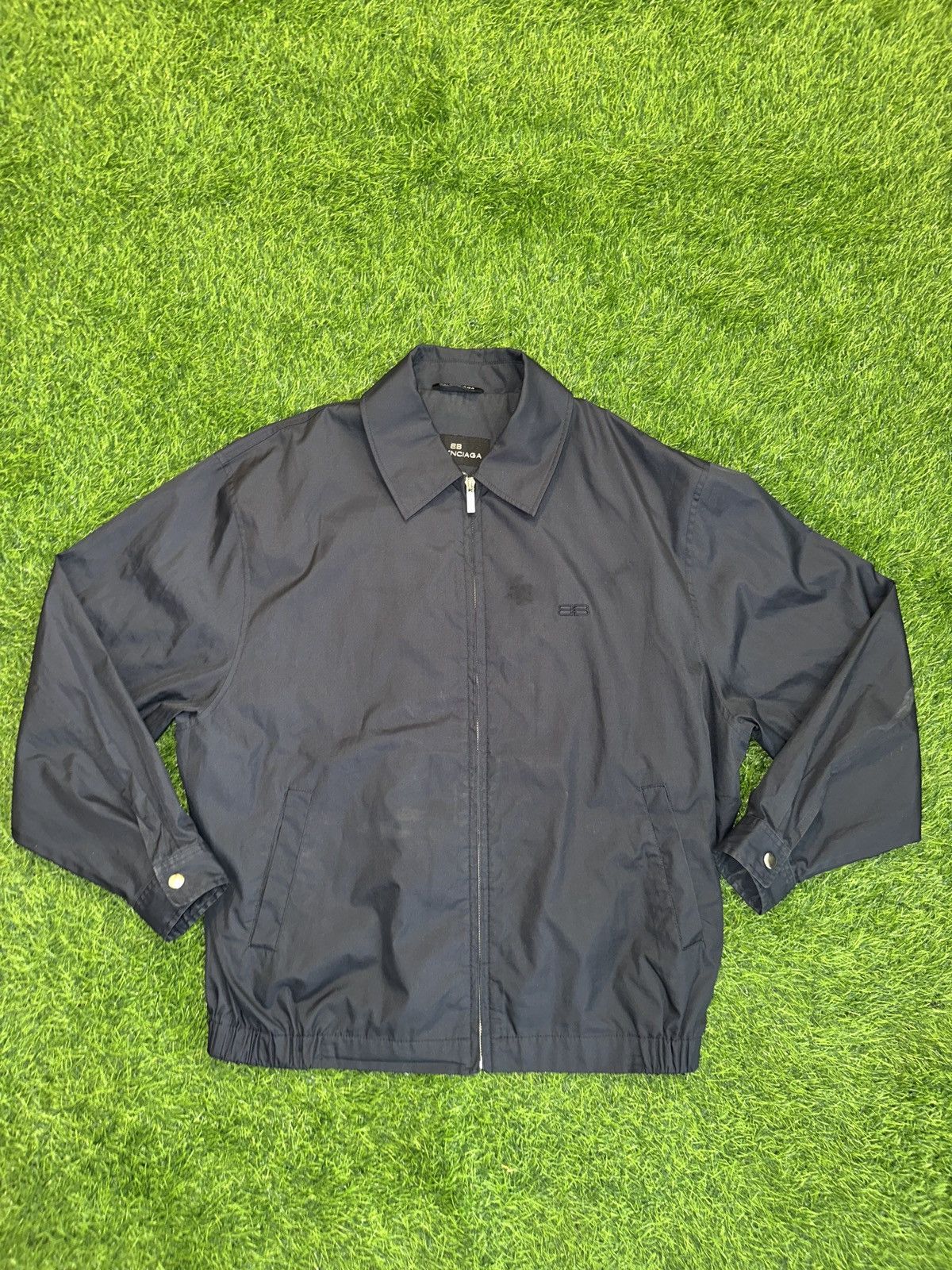 Balenciaga Vintage balenciaga zip up collar jacket size m/l Size US M / EU 48-50 / 2 - 1 Thumbnail