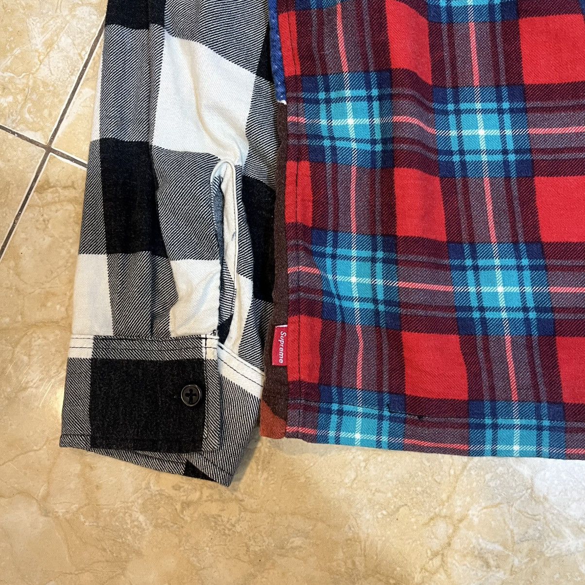 Supreme SS18 Supreme Martin Luther King MLK Zip Up Flannel Shirt Size US S / EU 44-46 / 1 - 12 Thumbnail