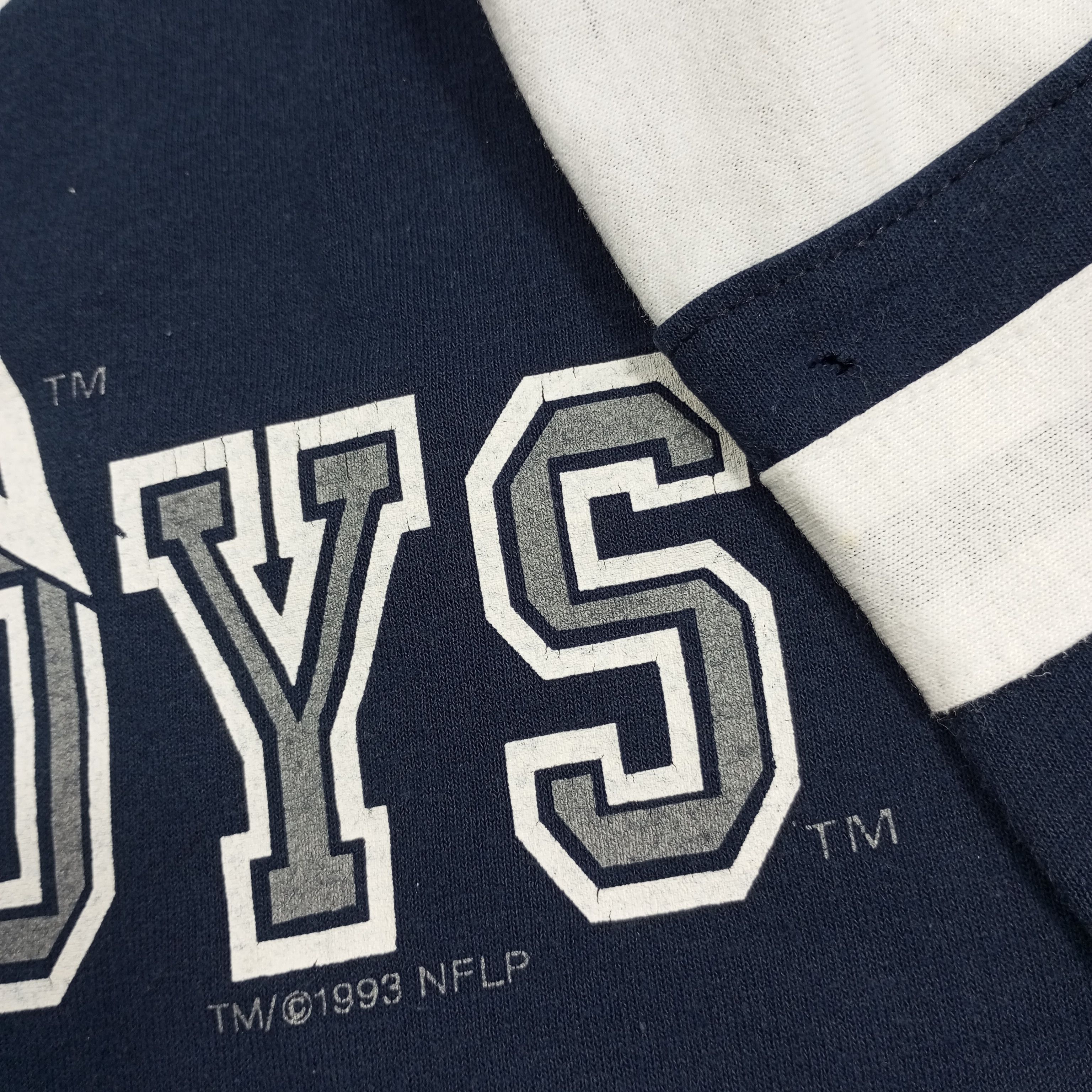 Logo 7 NFL Dallas Cowboys American Football Team Vintage Tshirt Size US XXL / EU 58 / 5 - 8 Thumbnail