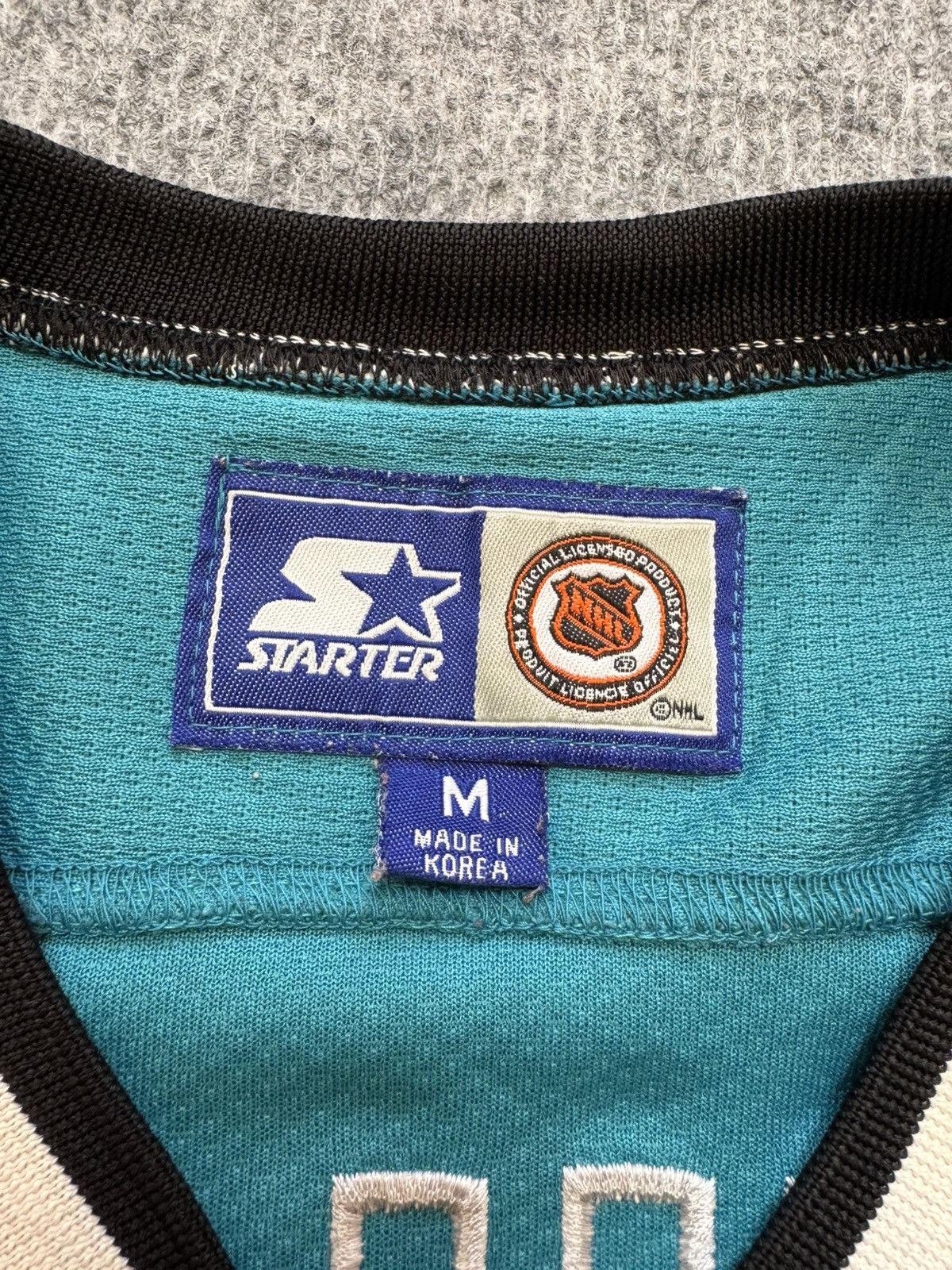 Starter NHL Jersey San Jose Sharks Dahlen vintage 1991-1993 hockey Size US M / EU 48-50 / 2 - 5 Thumbnail