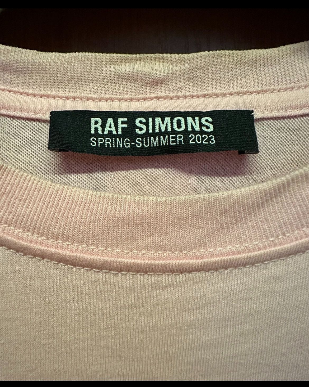 Raf Simons Raf Simons Finger Crossed Tee Size US XS / EU 42 / 0 - 4 Thumbnail