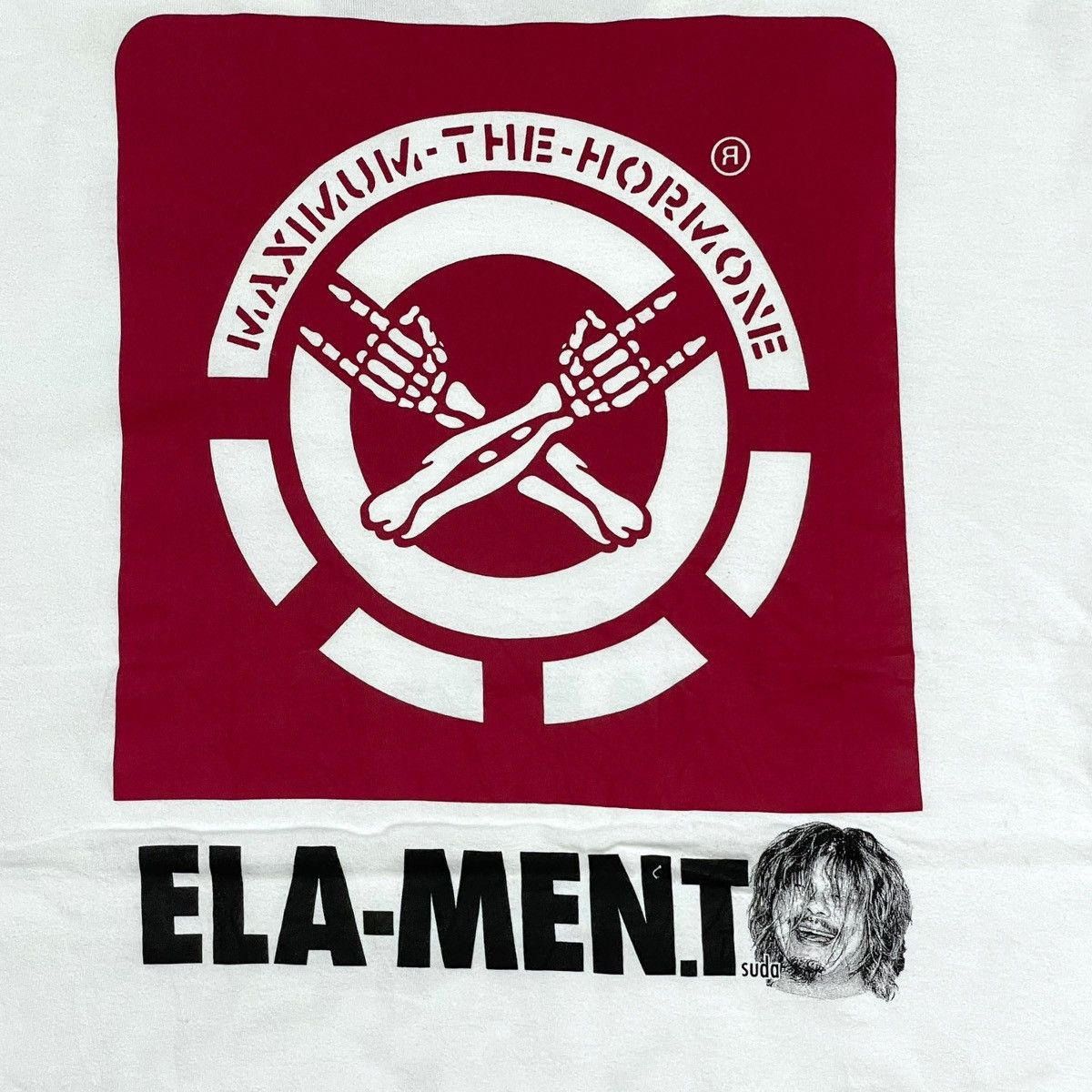 Band Tees Maximum Of Hormone "ELA-MEN.Tsuda" Tee Size US XL / EU 56 / 4 - 7 Thumbnail