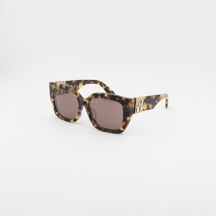 Dior Dior MISSDIOR S2F 26D0 Sunglasses Havana Square Frame Size ONE SIZE - 1 Thumbnail