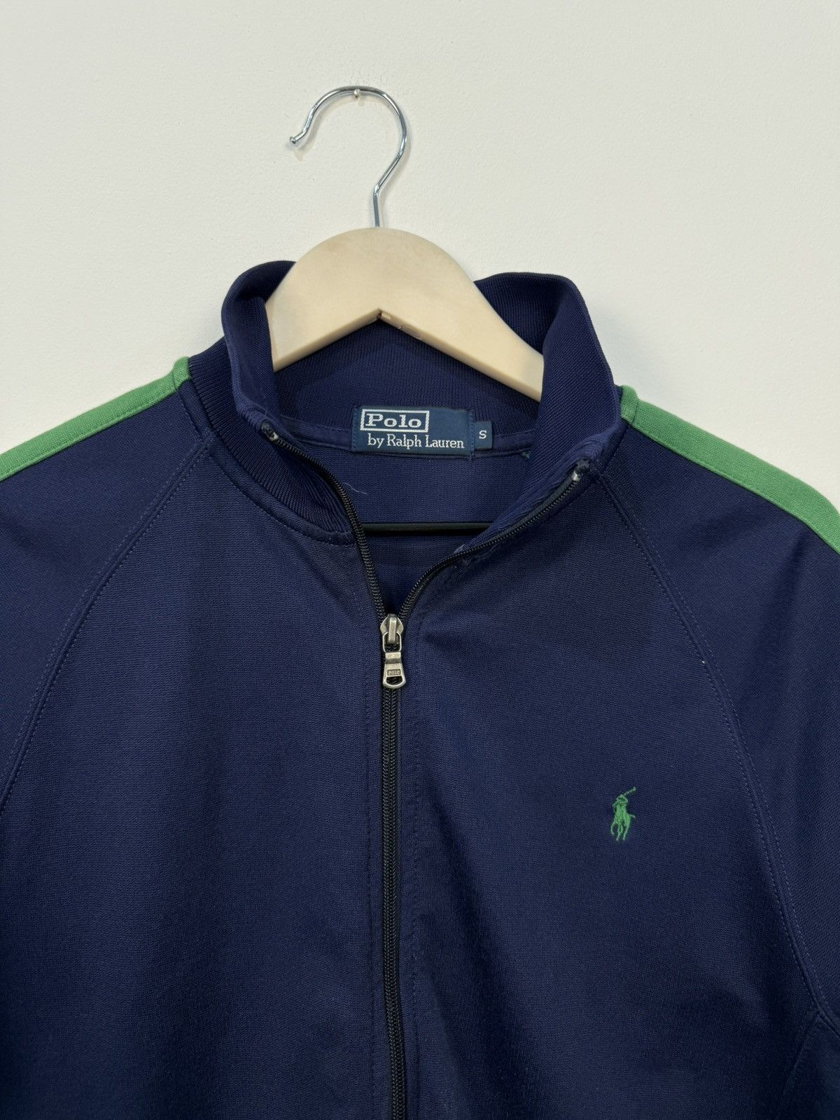 Polo Ralph Lauren Polo Ralph Lauren Vintage Zip Blue Sweatshirt Size US S / EU 44-46 / 1 - 10 Thumbnail