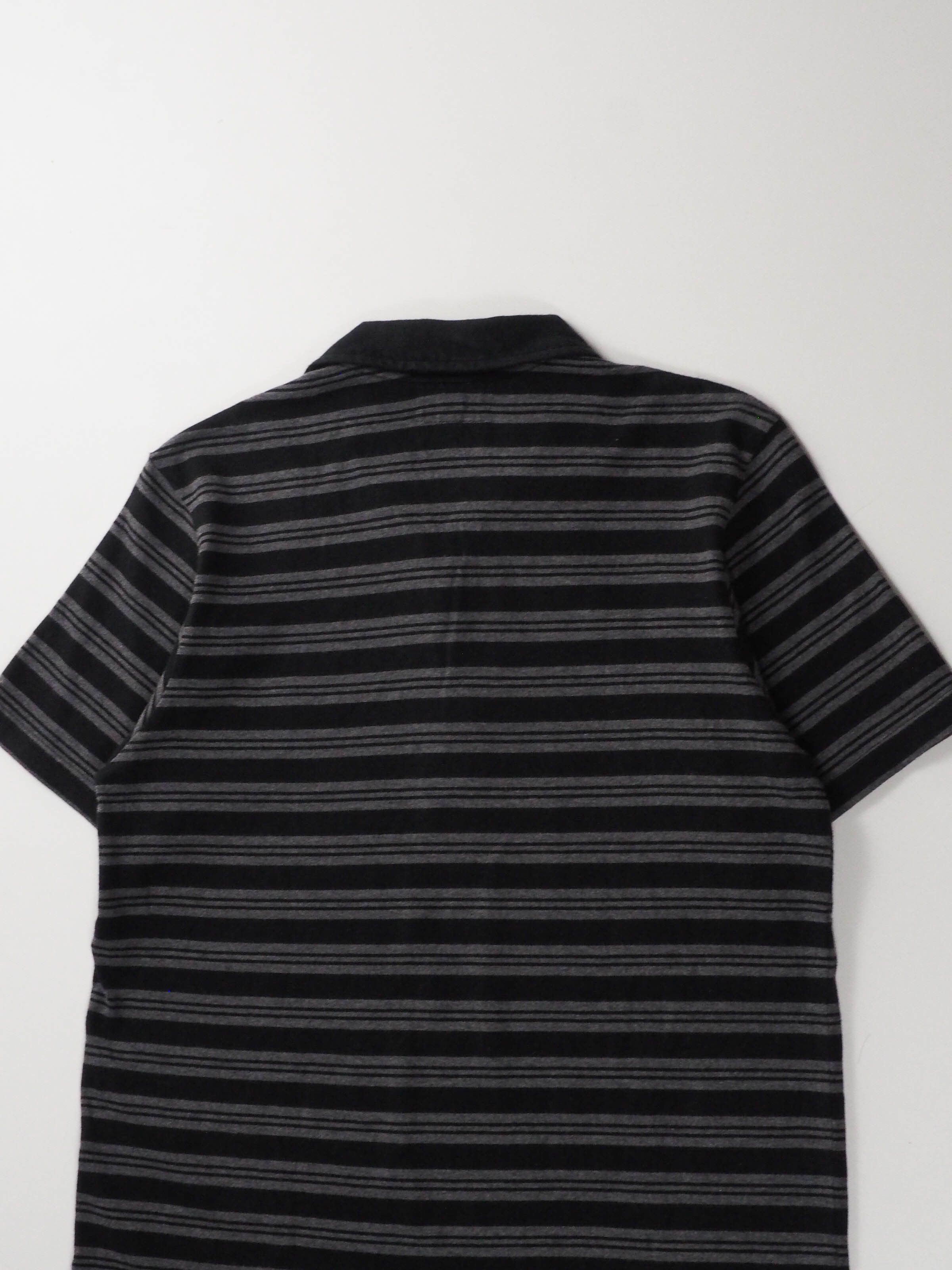 Wacko Maria Wacko Maria Striped Polo Shirt with Embroidered Hat Skull Size US S / EU 44-46 / 1 - 11 Thumbnail