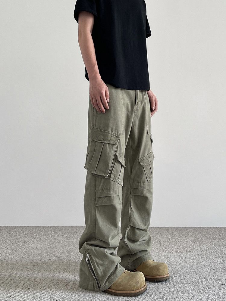 Other Cargo Stacked Pants Wide Leg Pants Size US 30 / EU 46 - 4 Thumbnail