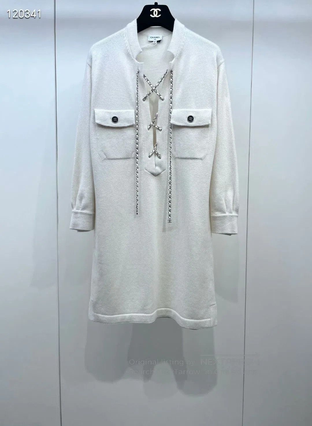 Chanel Chanel 23P Chain Knit Dress. Size XXS / US 00 / IT 34 - 1 Thumbnail