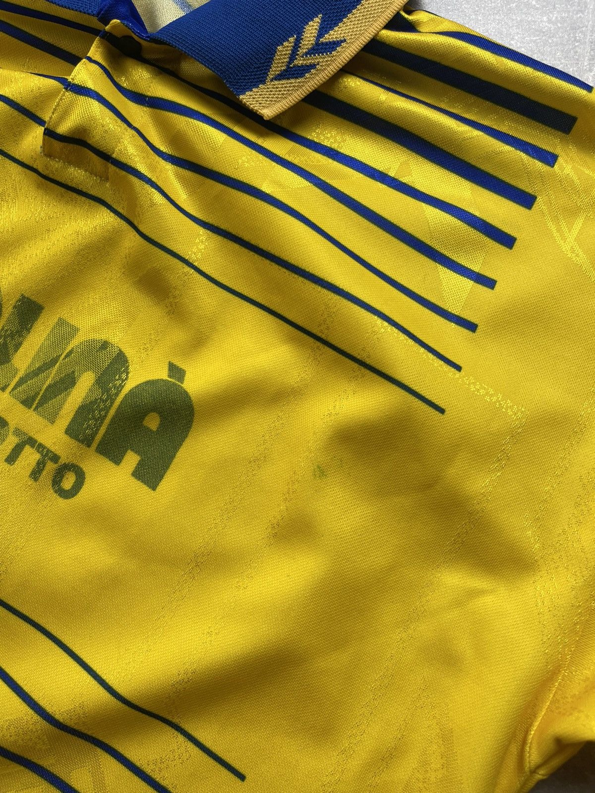 Hummel Vintage Hummel Football Jersey Yellow Long Sleeve 80s Retro Size US M / EU 48-50 / 2 - 6 Thumbnail