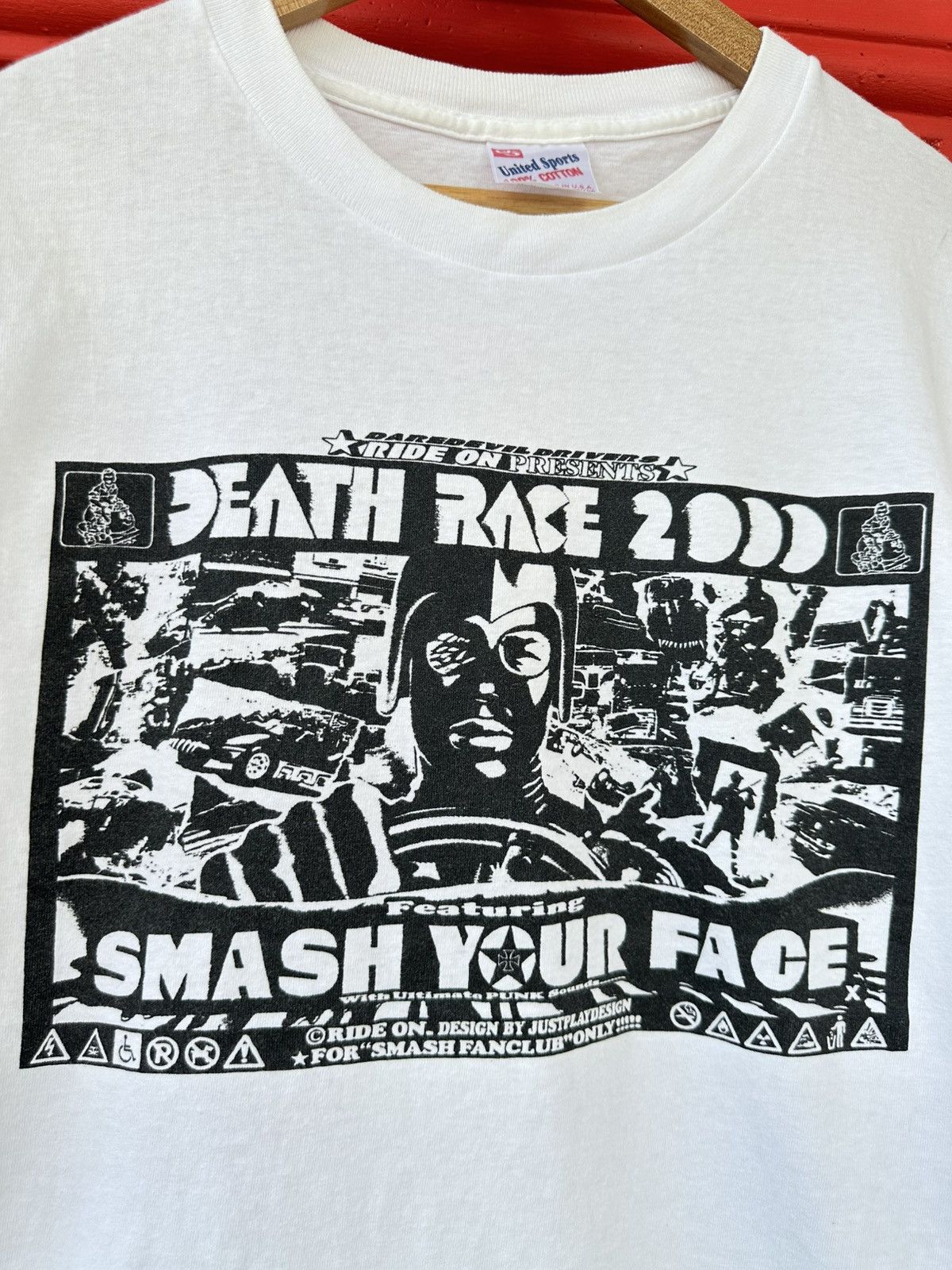 Vintage Rare Vintage Death Race 2000 Movie Tee Size US M / EU 48-50 / 2 - 2 Thumbnail