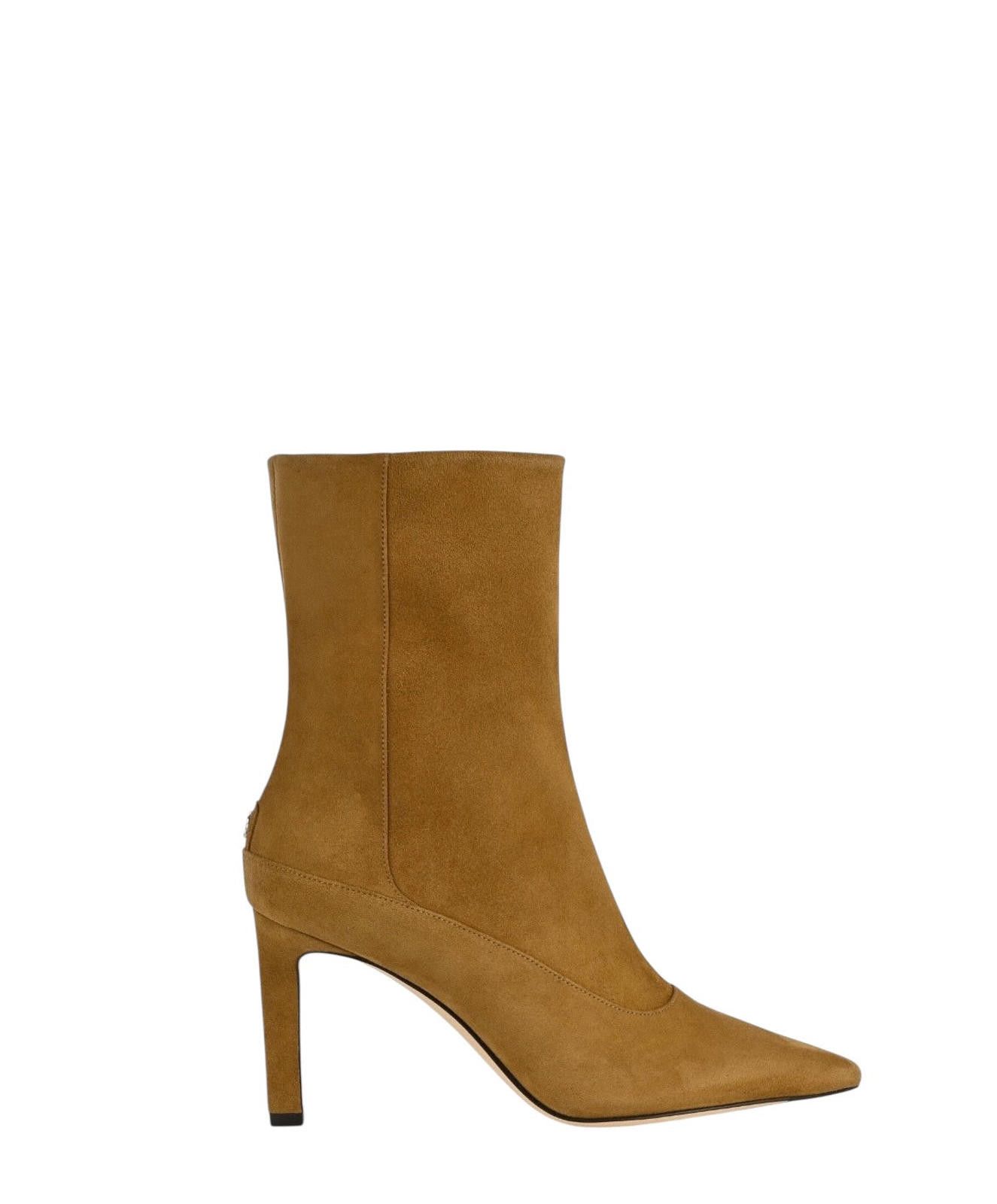 Jimmy Choo Jimmy Choo Mavie 85 Boots Size US 7.5 / IT 37.5 - 1 Thumbnail